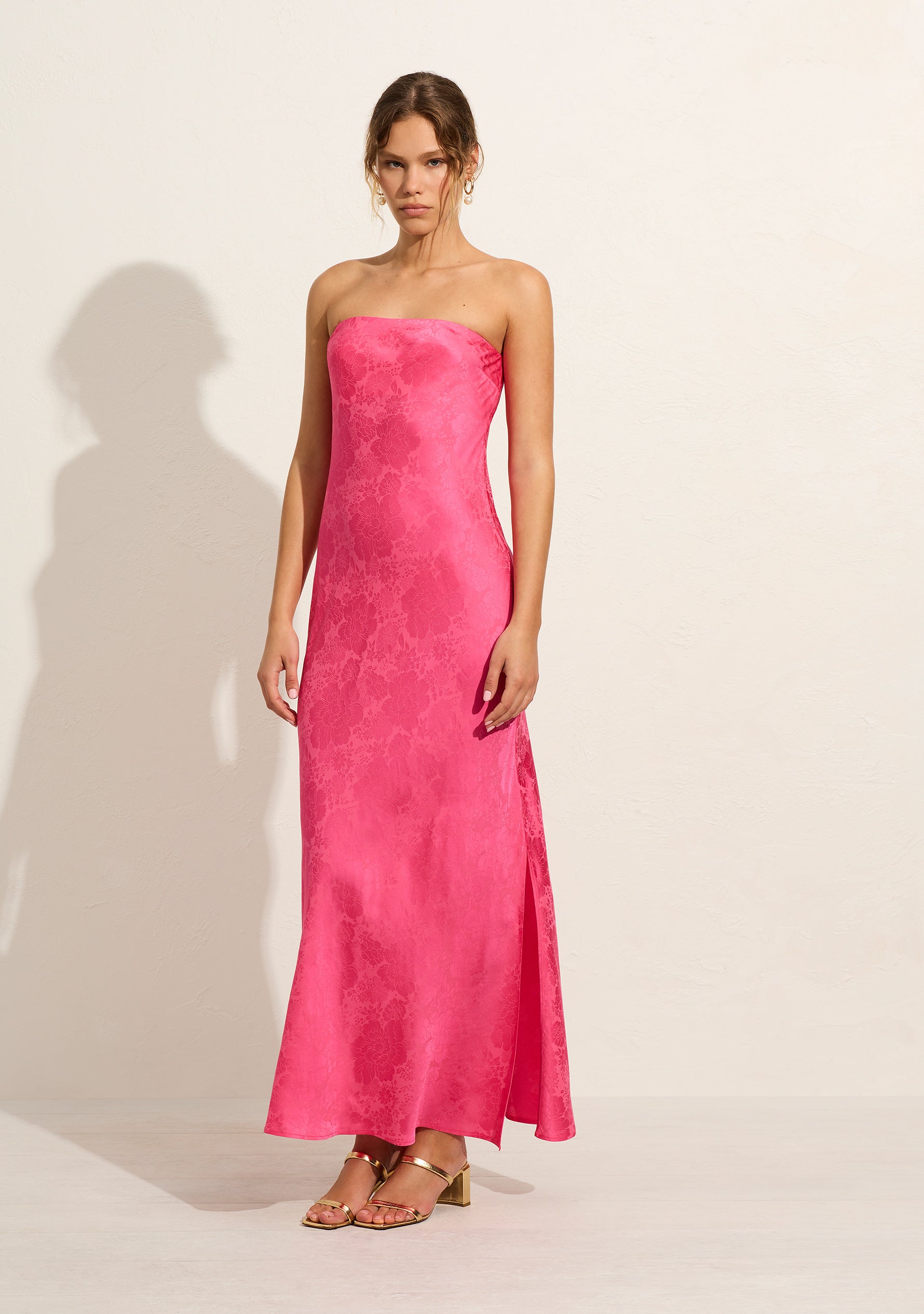 Auguste | Astrid Maxi Dress - Fucshia