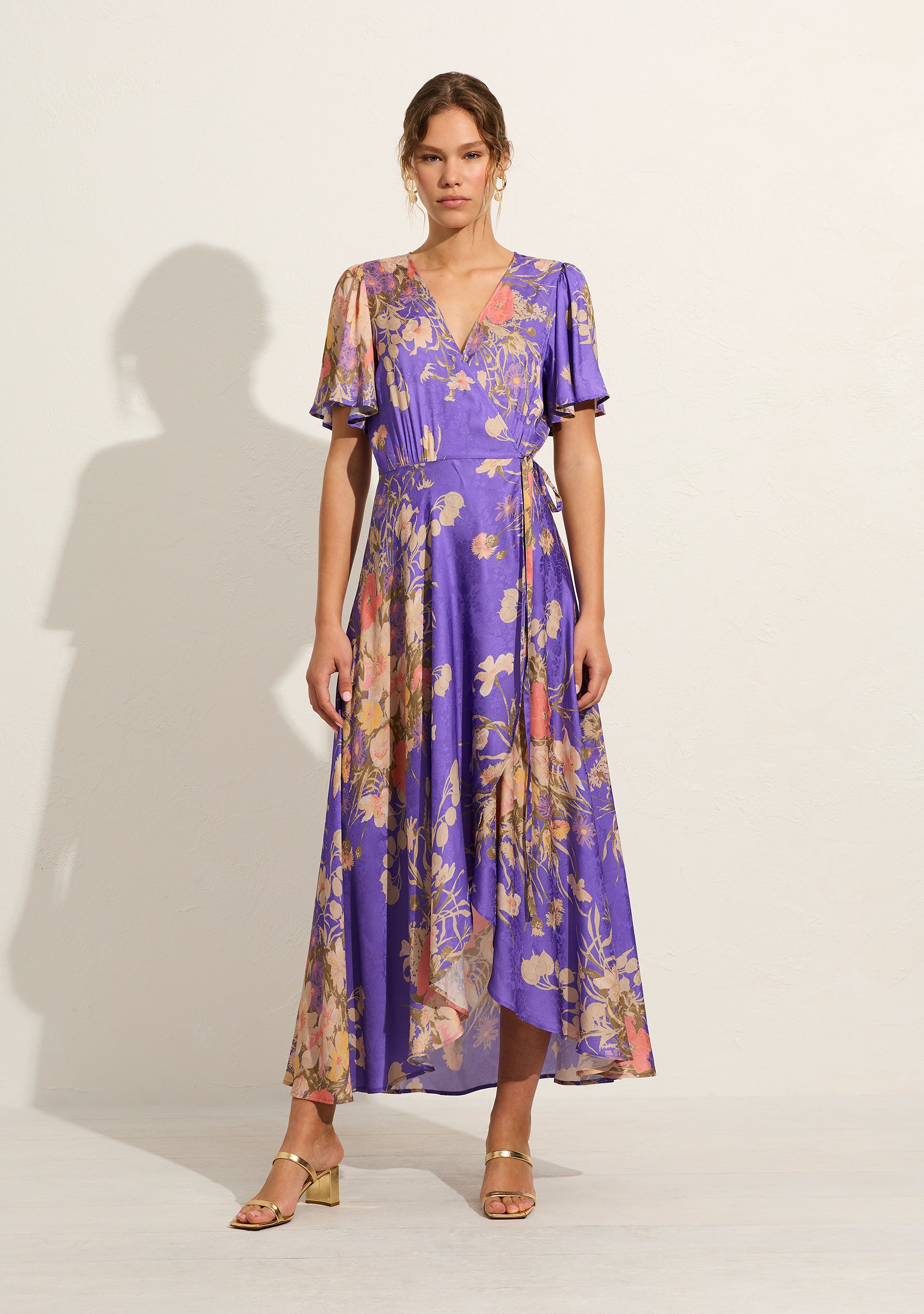 Auguste The Label | Kirby Wrap Maxi Dress - Lavender