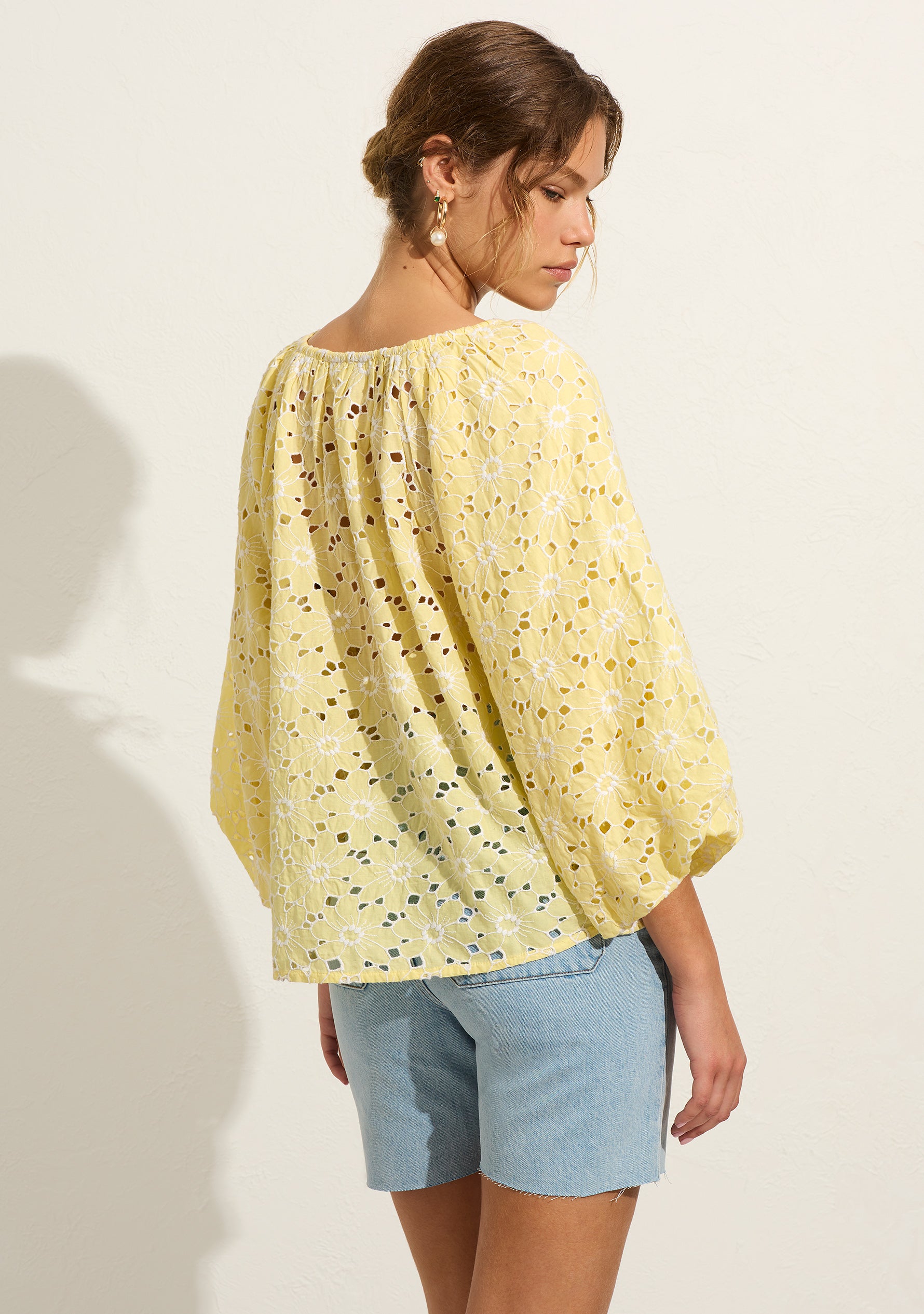 Auguste The Label | Core Embroidered Blouse