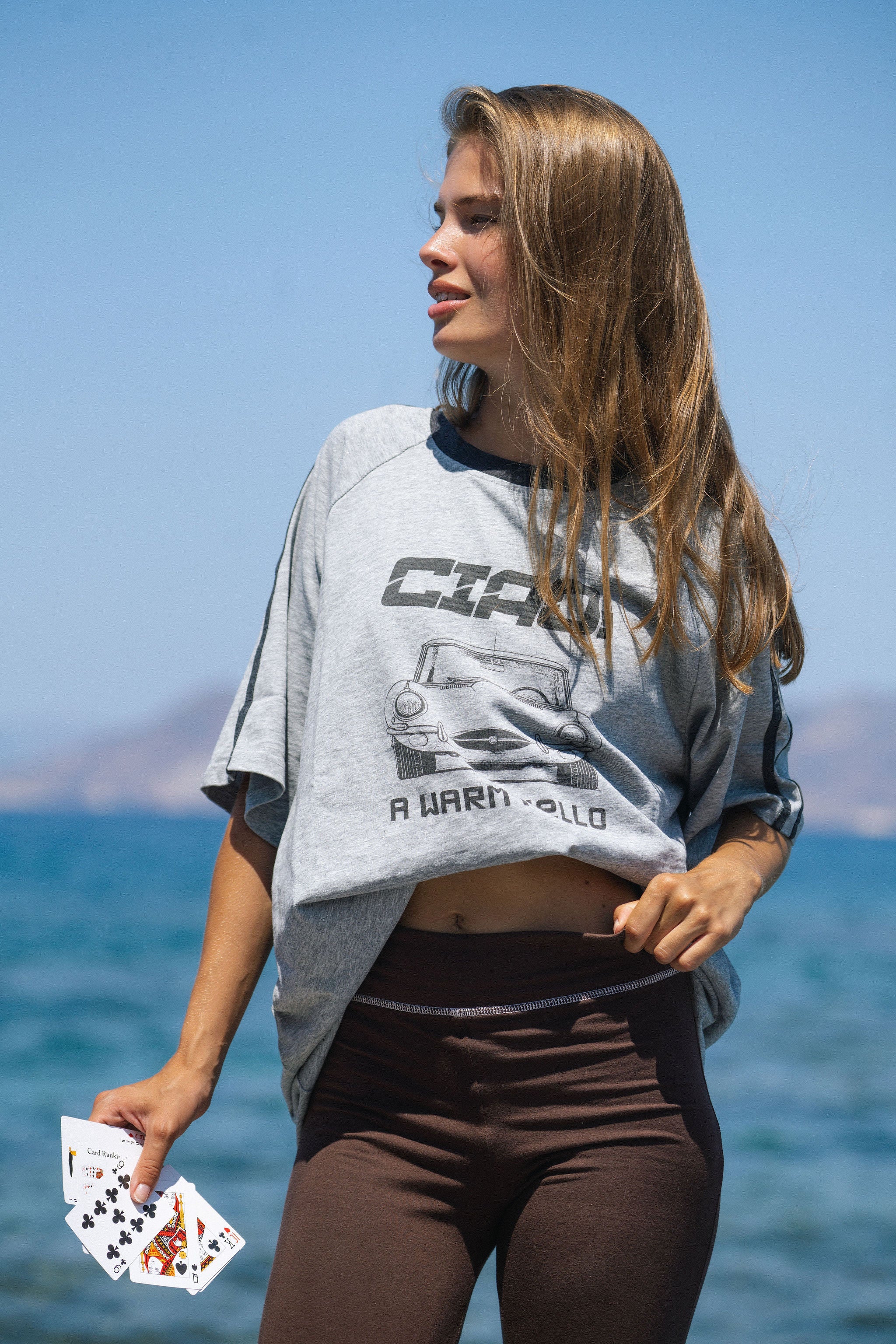Ciao Ciao Vacation | Warm Hello Racer Tee