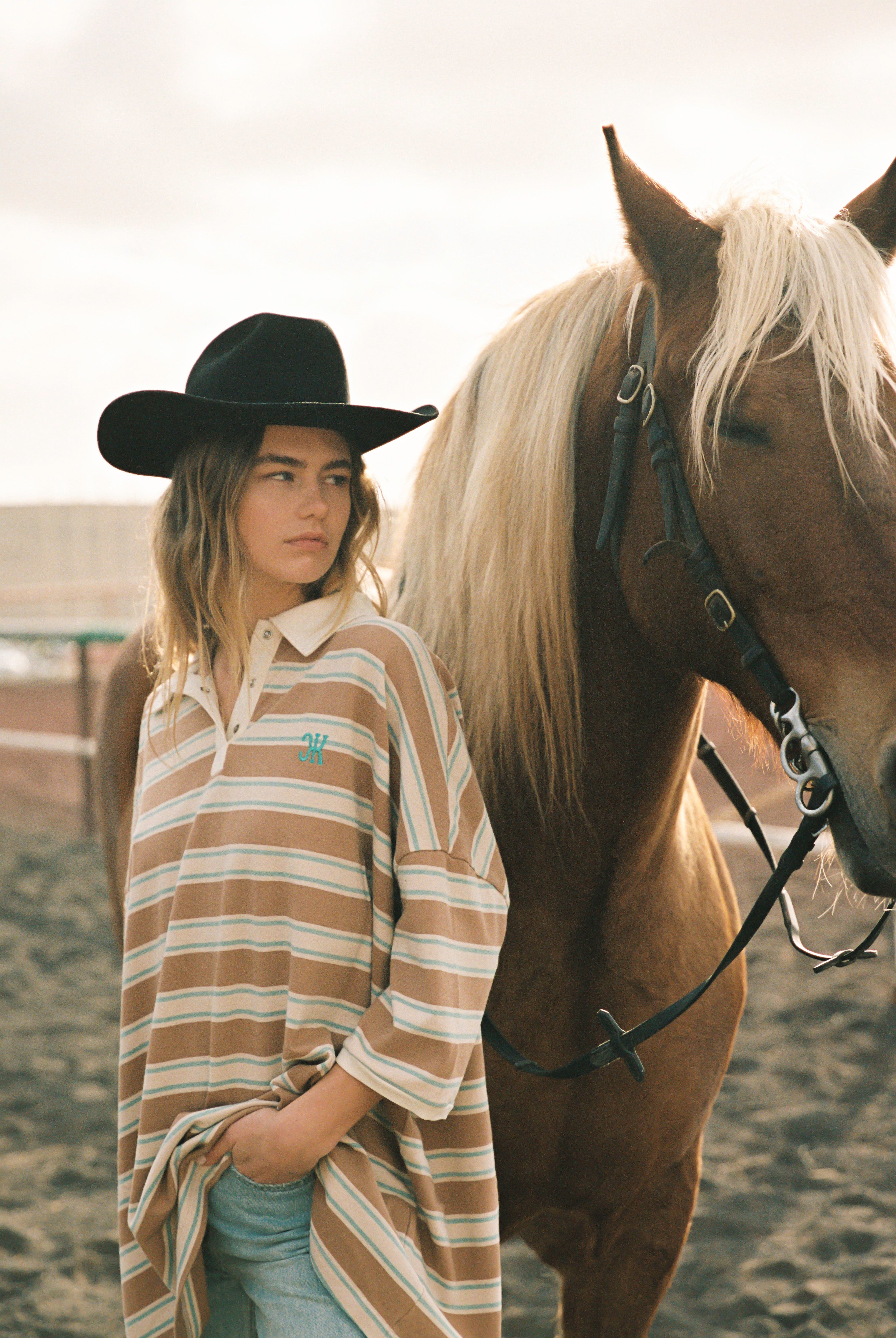 Kinga Csilla | Lago Striped Rugby Jumper