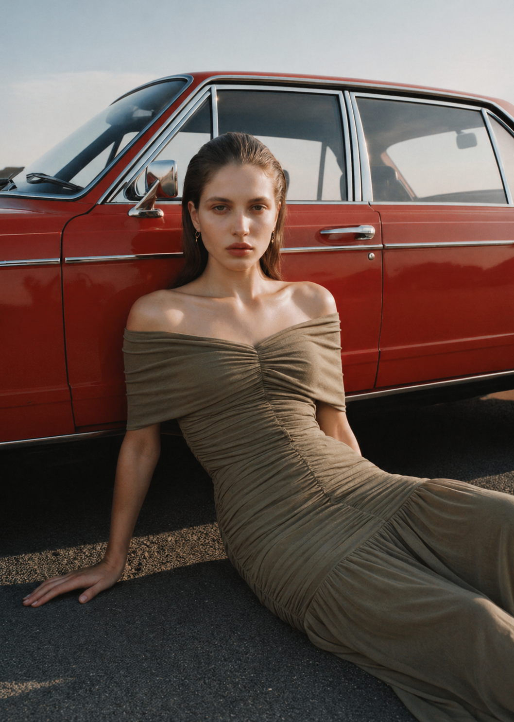 Hansen & Gretel | Willa Maxi Dress - Olive