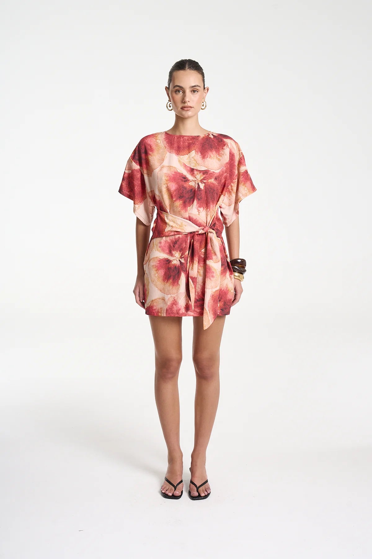 Summi Summi | Tie Front Dress - Aloha