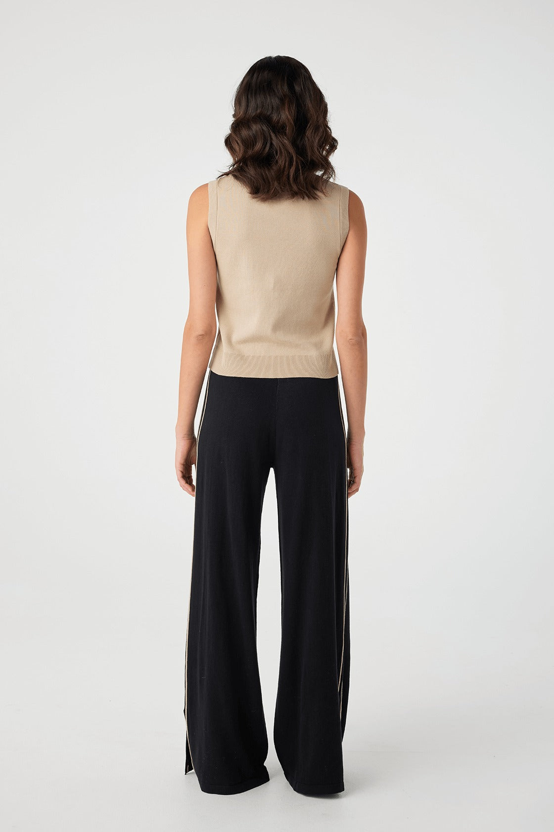 Arcaa Movement | Finley Button Up Vest - Taupe
