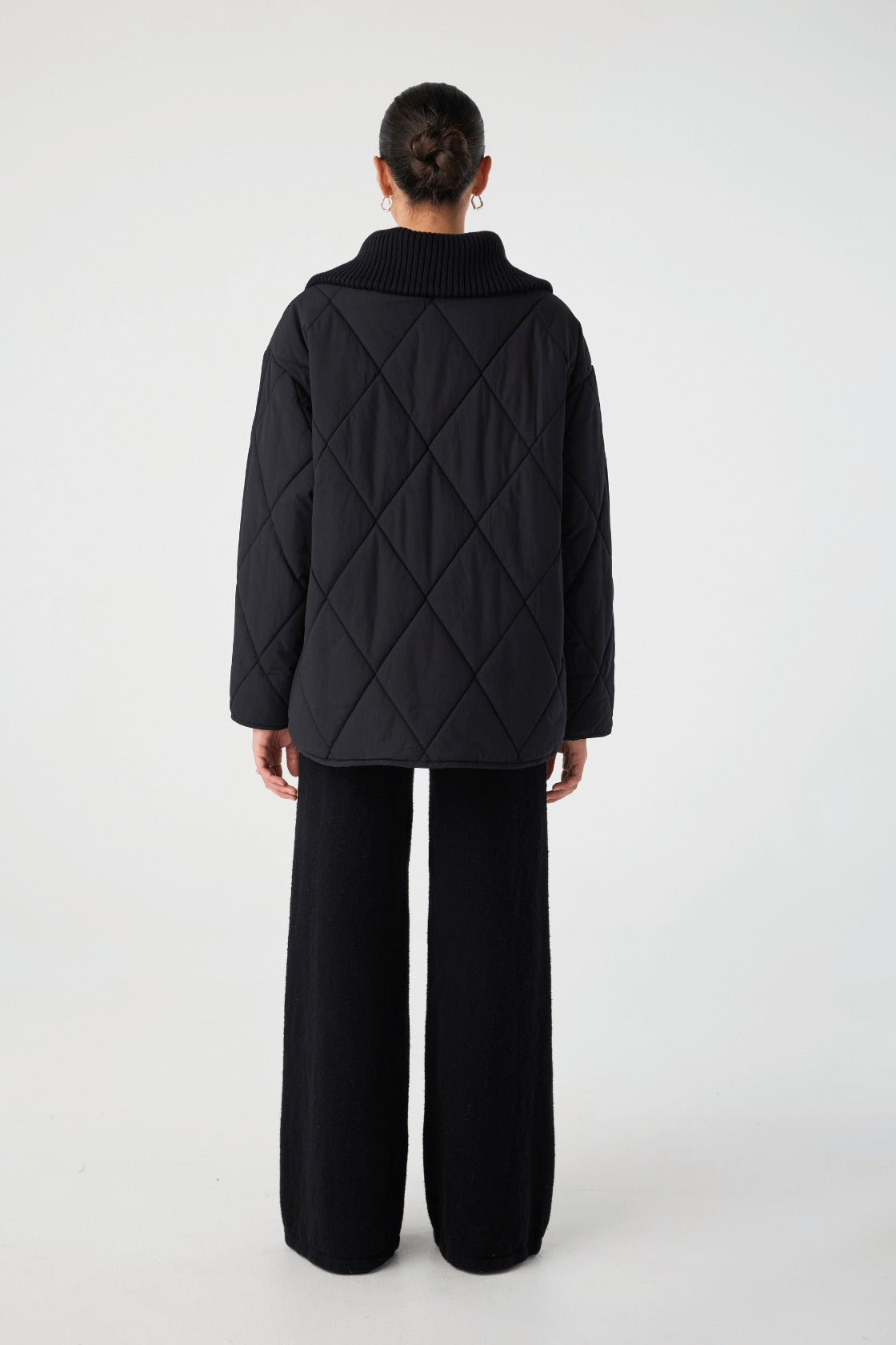 Arcaa Movement | Reece Quilted Jacket - Black