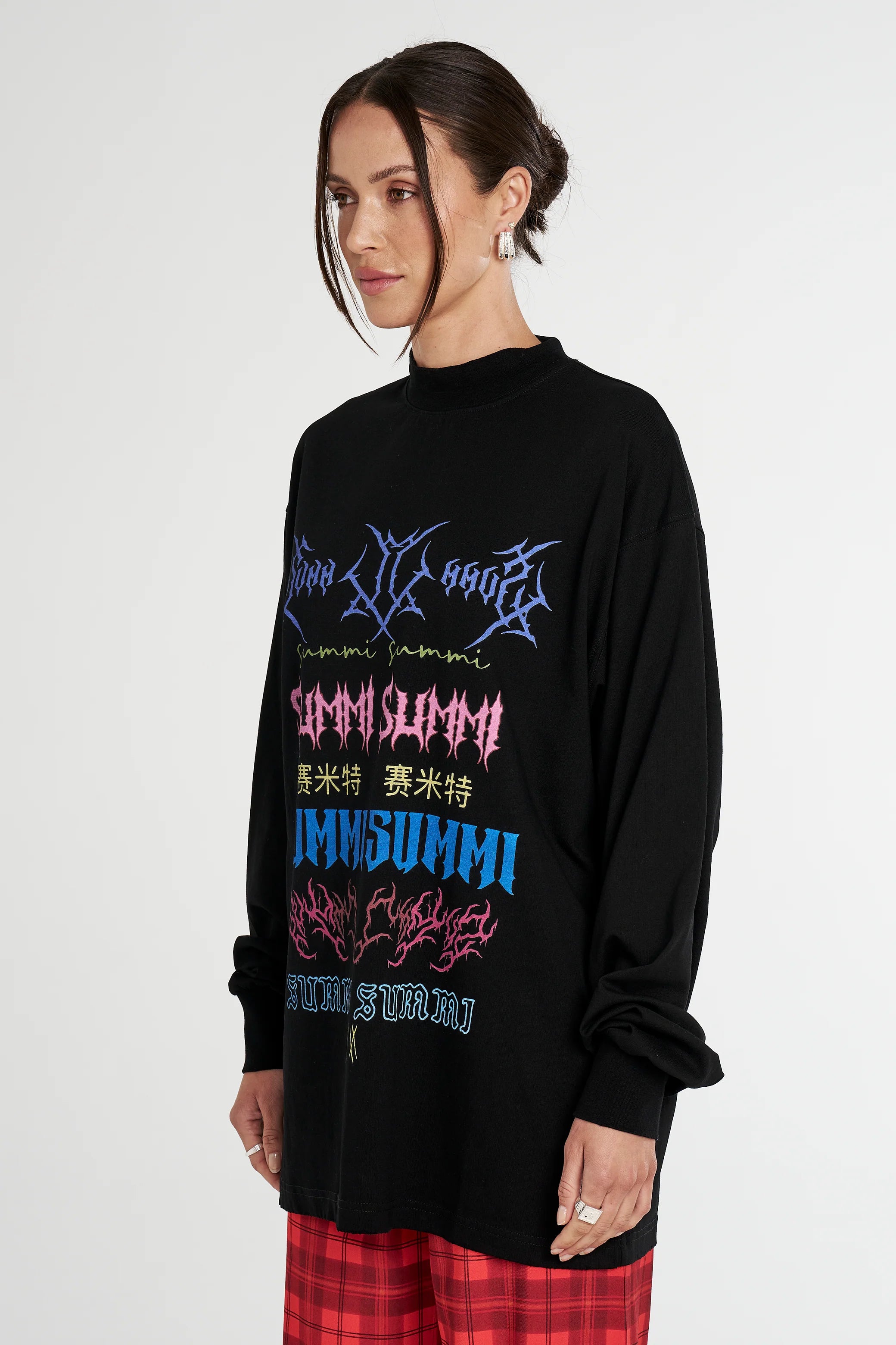 Band Tee | LS Band Tee - Black