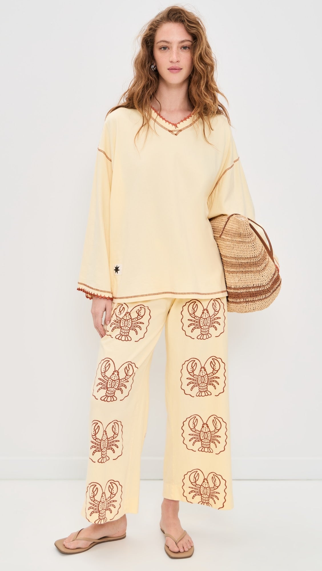 Ciao Ciao Vacation | Lita Lobster Leize Pant