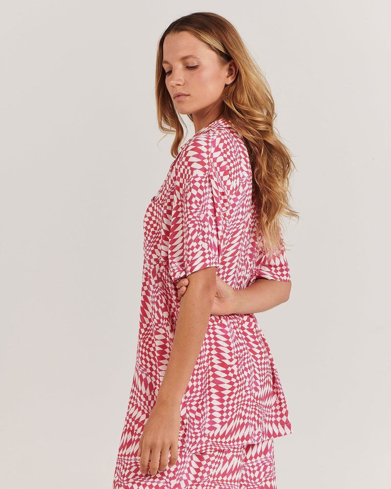 Charlie Holiday | Lola Shirt - Pink Diamond