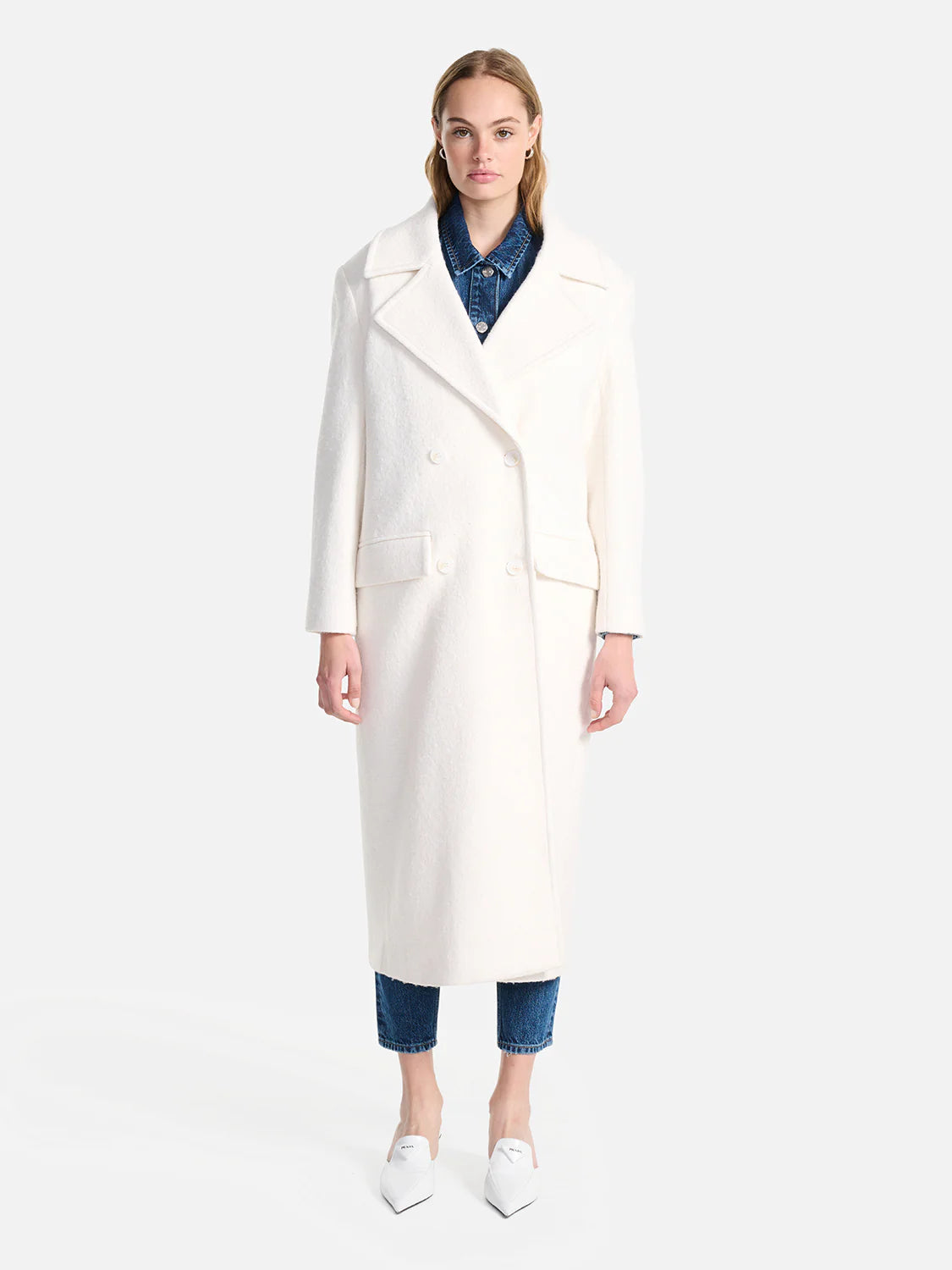 HARPER BOUCLE COAT