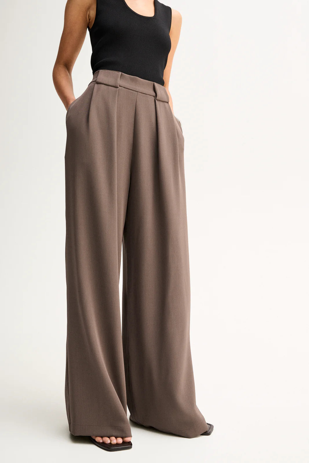 Elka Collective | Fleur Pant - Taupe
