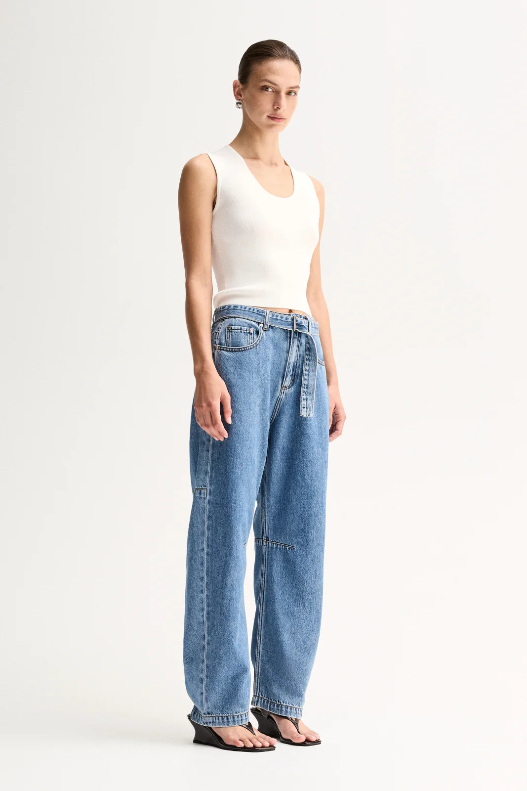 Elka Collective | Mayfield Denim Pant - Trinity Blue
