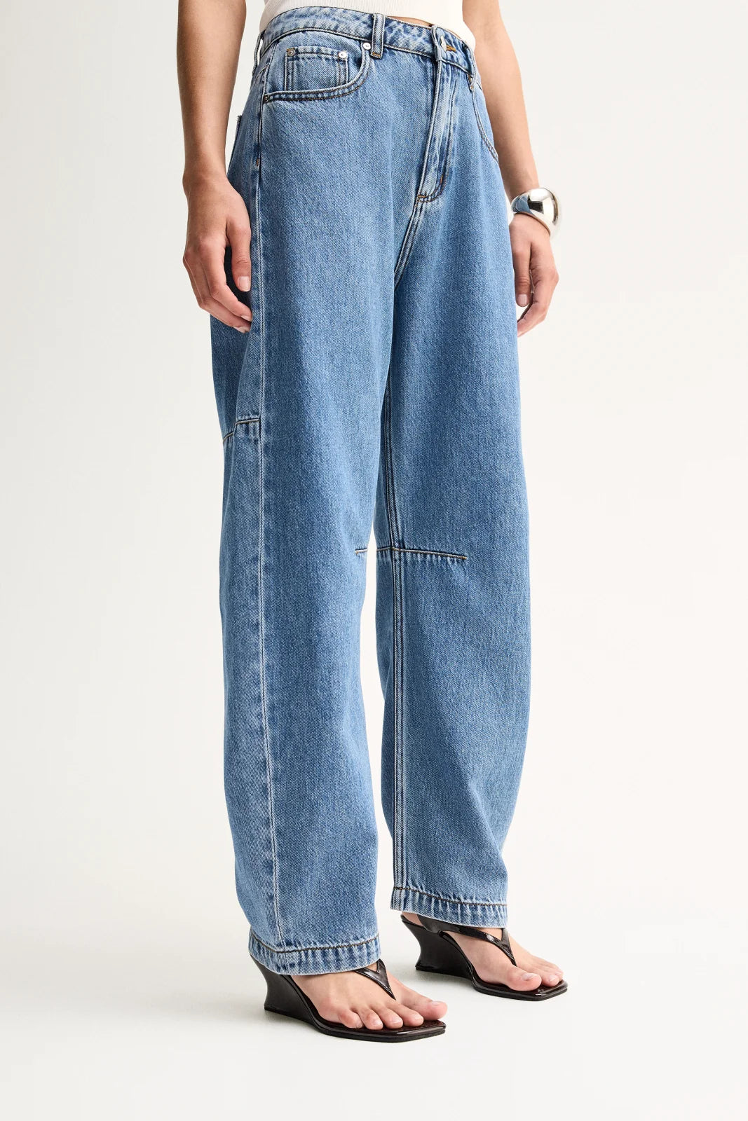 Elka Collective | Mayfield Denim Pant - Trinity Blue