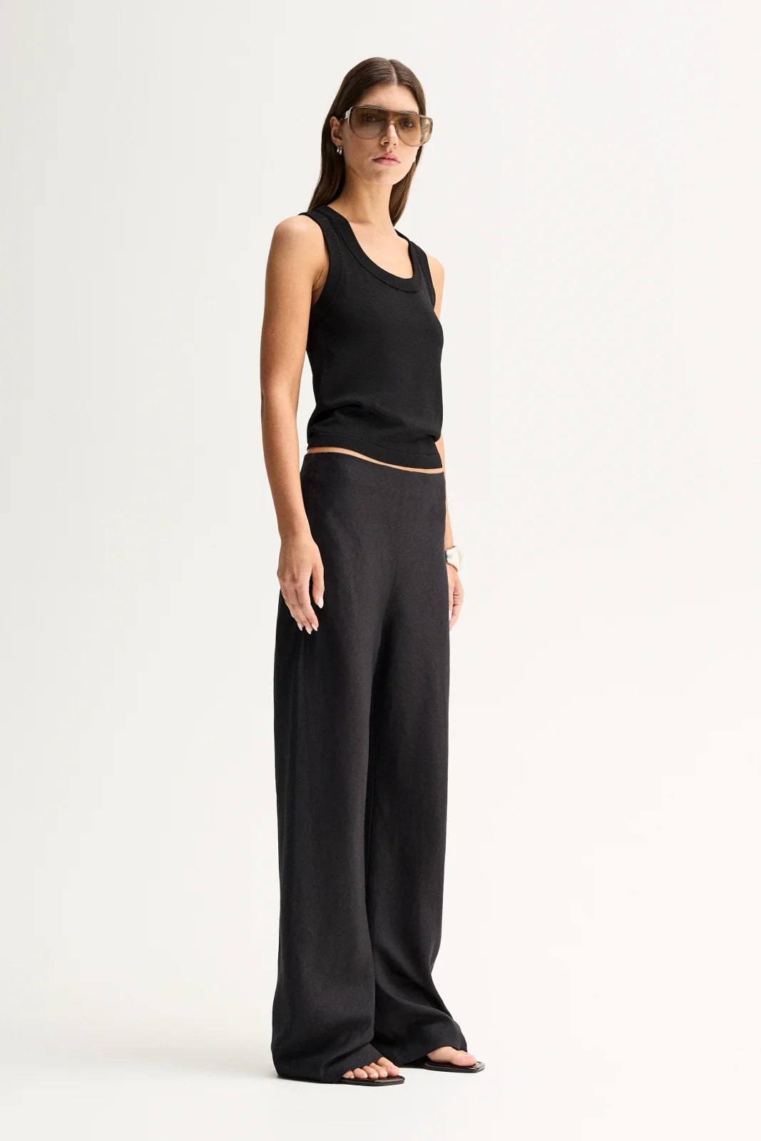 Elka Collective | Silas Knit Top - Black
