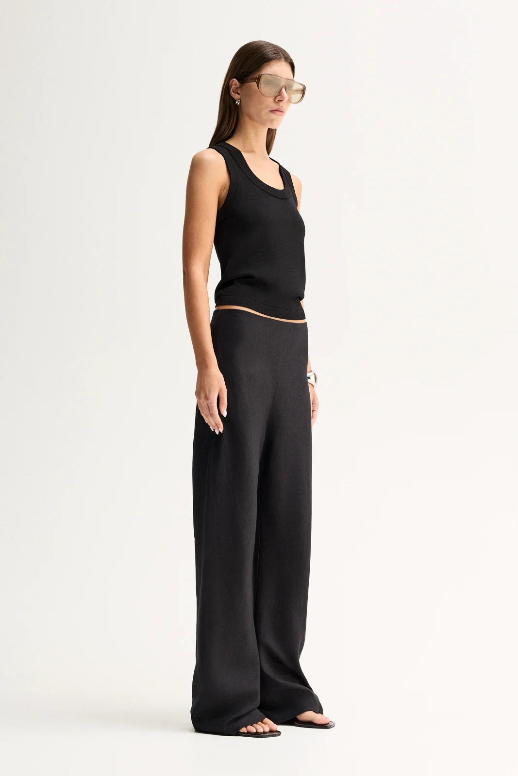 Elka Collective | Silas Knit Top - Black
