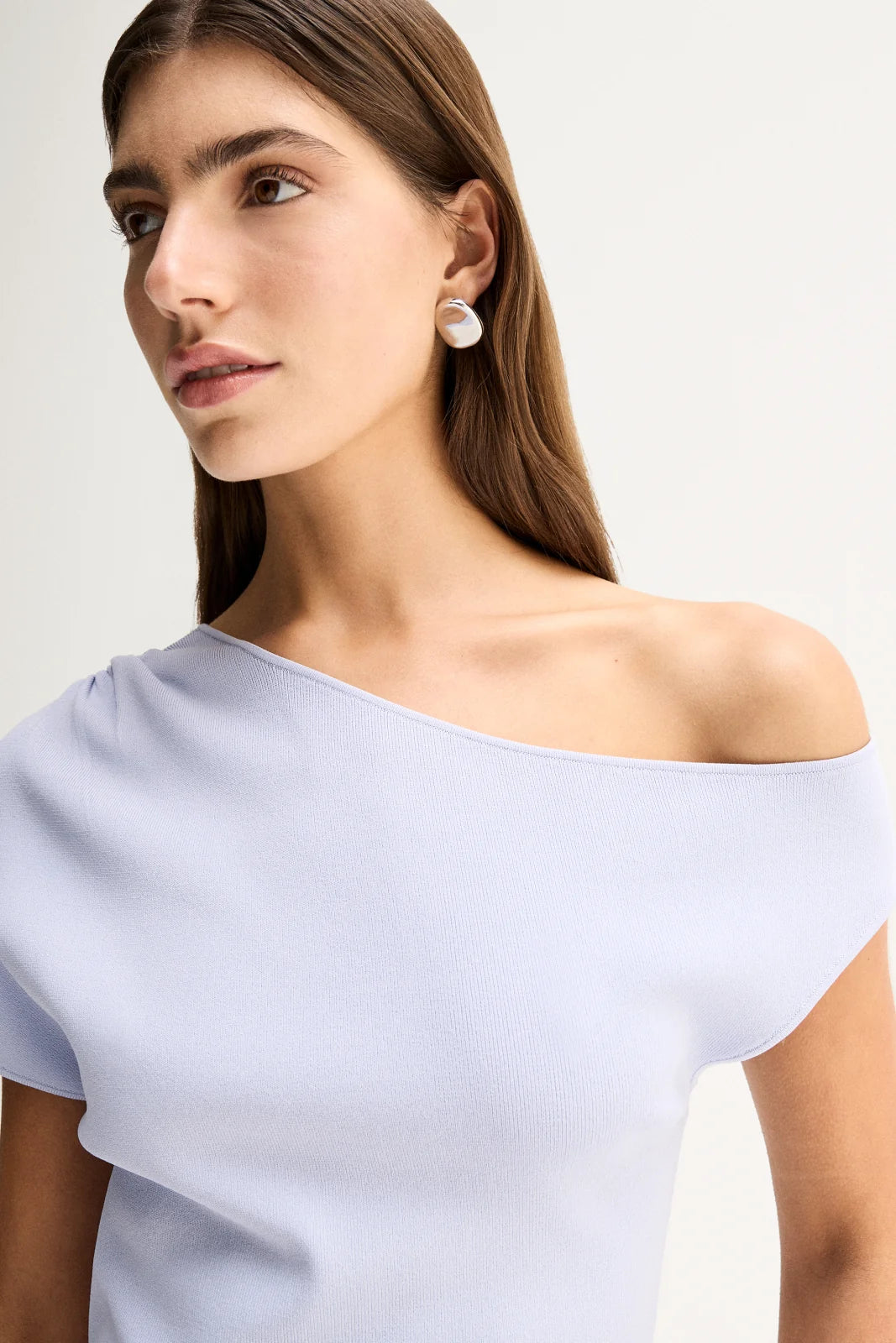 Elka Collective | Talia Knit Top - Pale Blue
