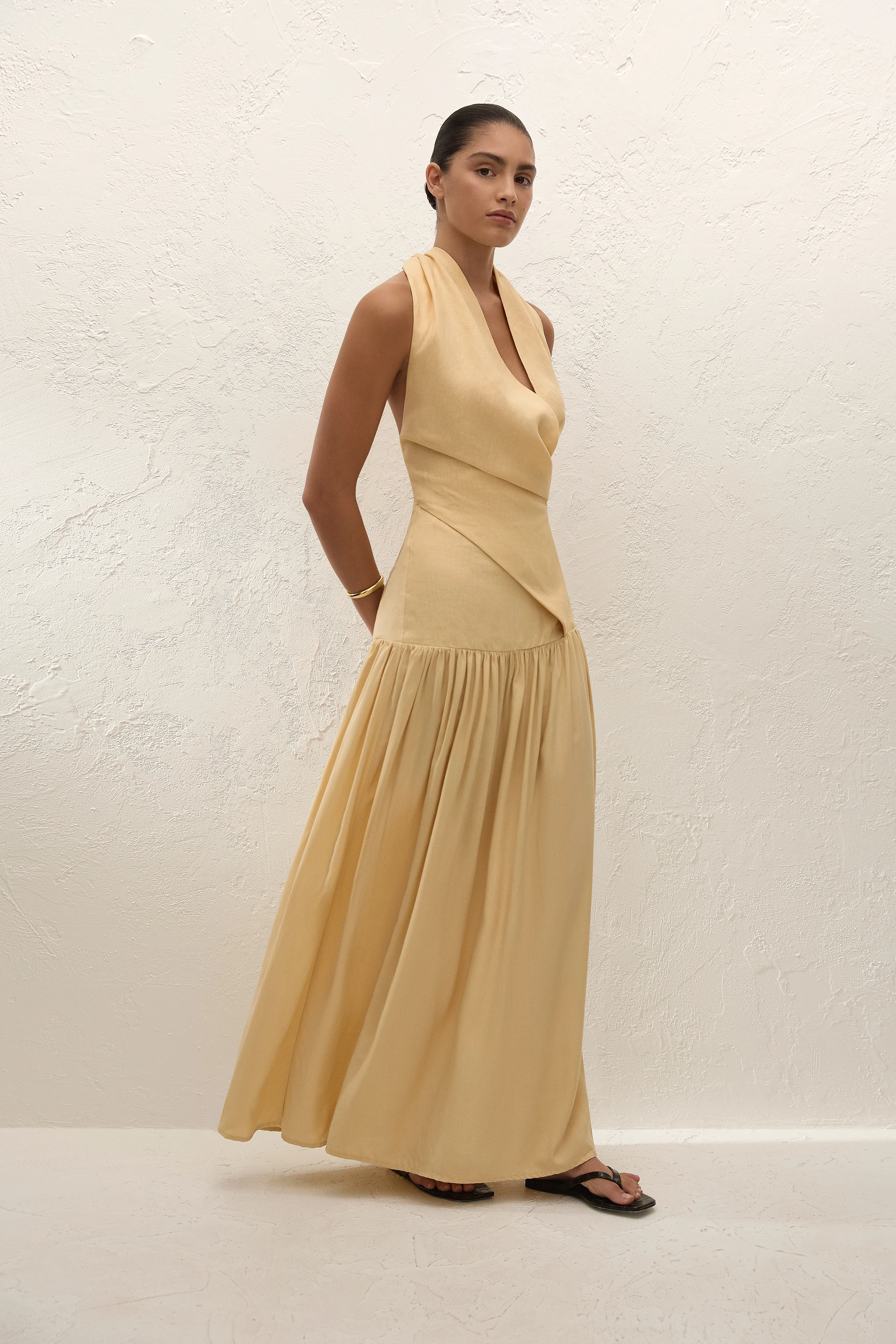 Faithfull The Brand | Blanca Maxi Dress - Daffodil
