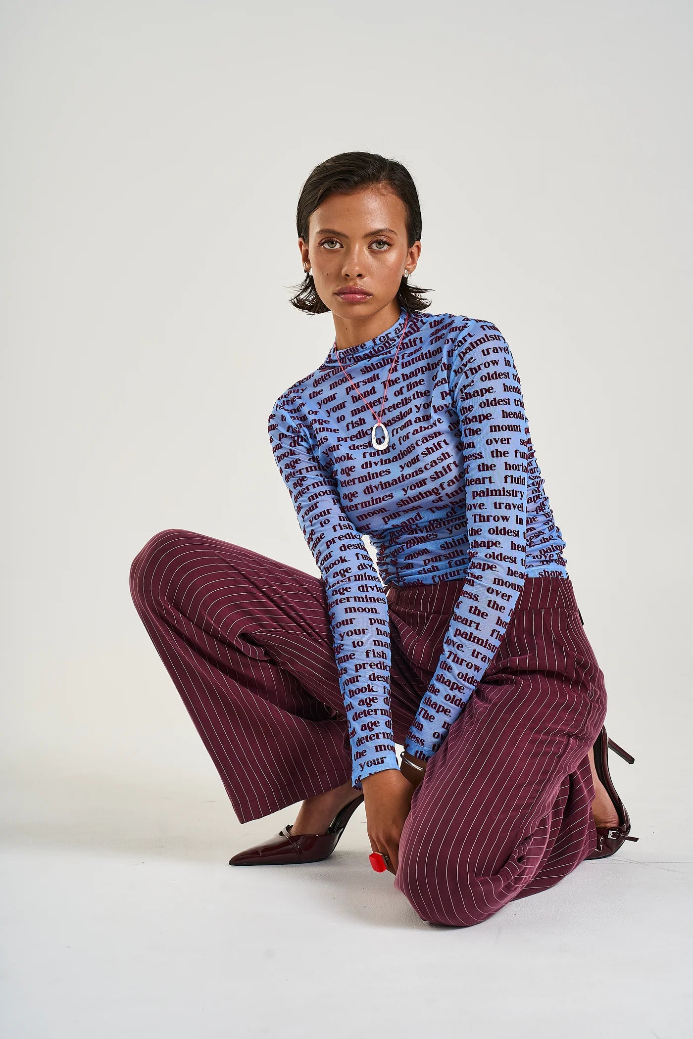 Summi Summi | LS Ruched Top Fortune Teller