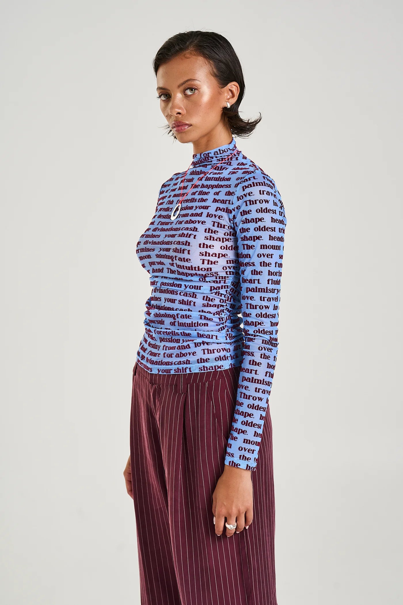 Summi Summi | LS Ruched Top Fortune Teller