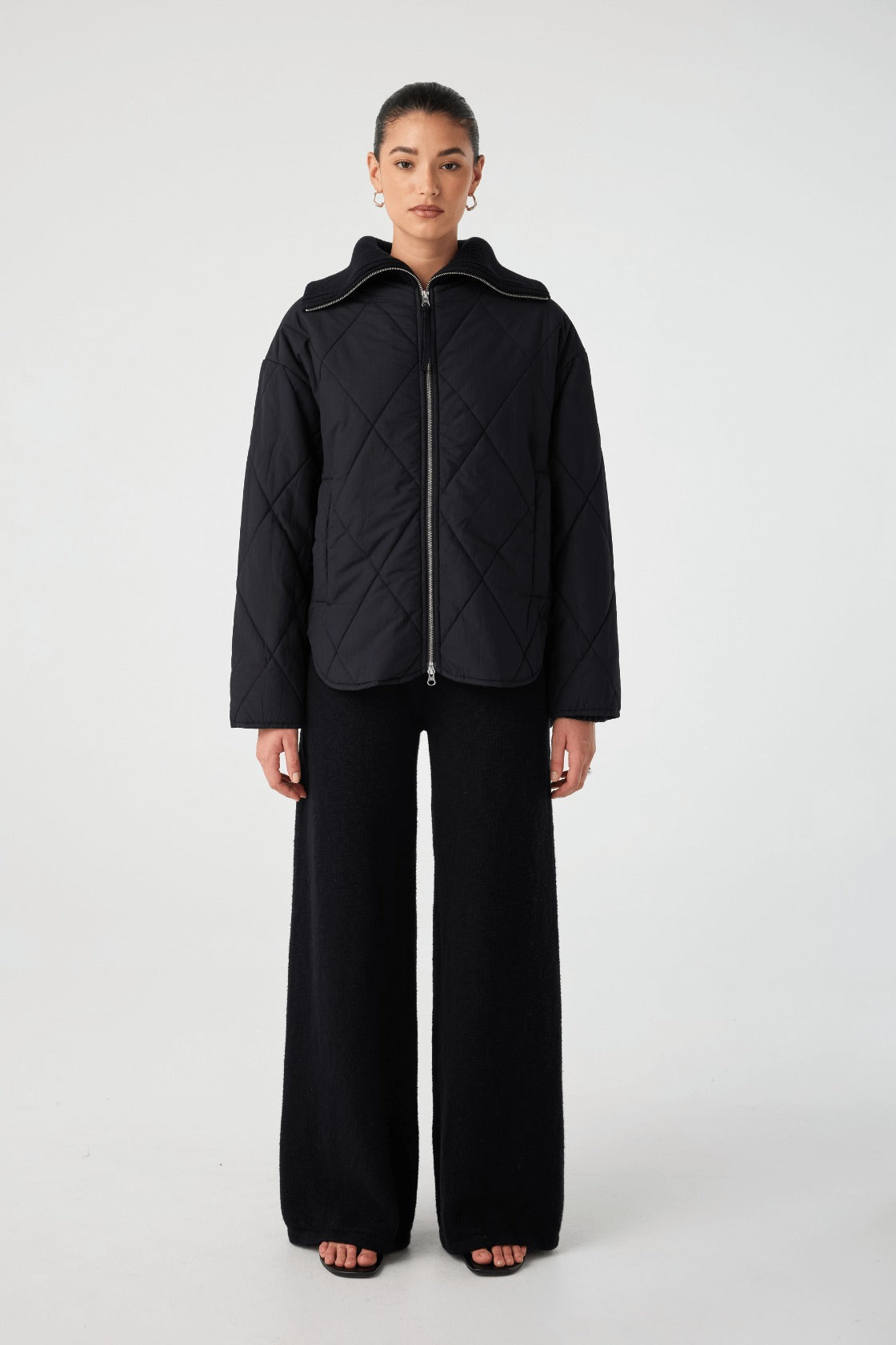 Arcaa Movement | Reece Quilted Jacket - Black