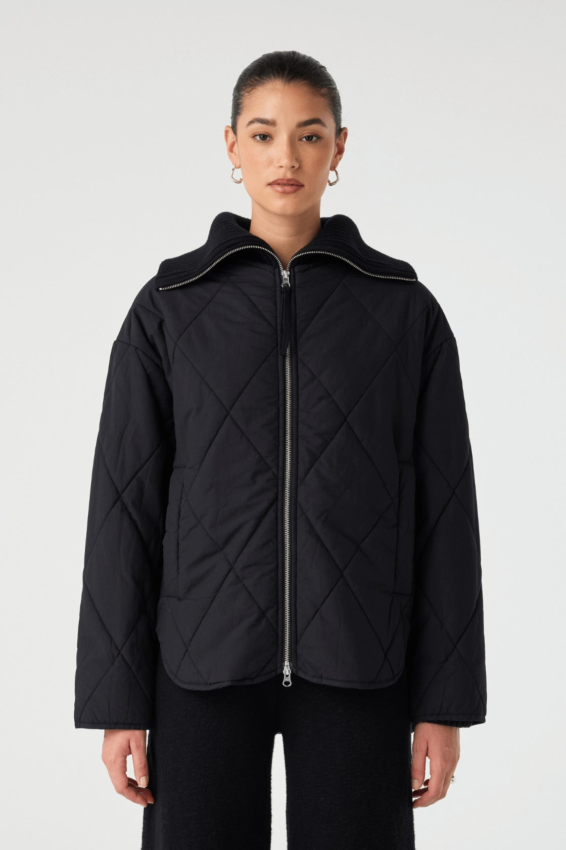 Arcaa Movement | Reece Quilted Jacket - Black