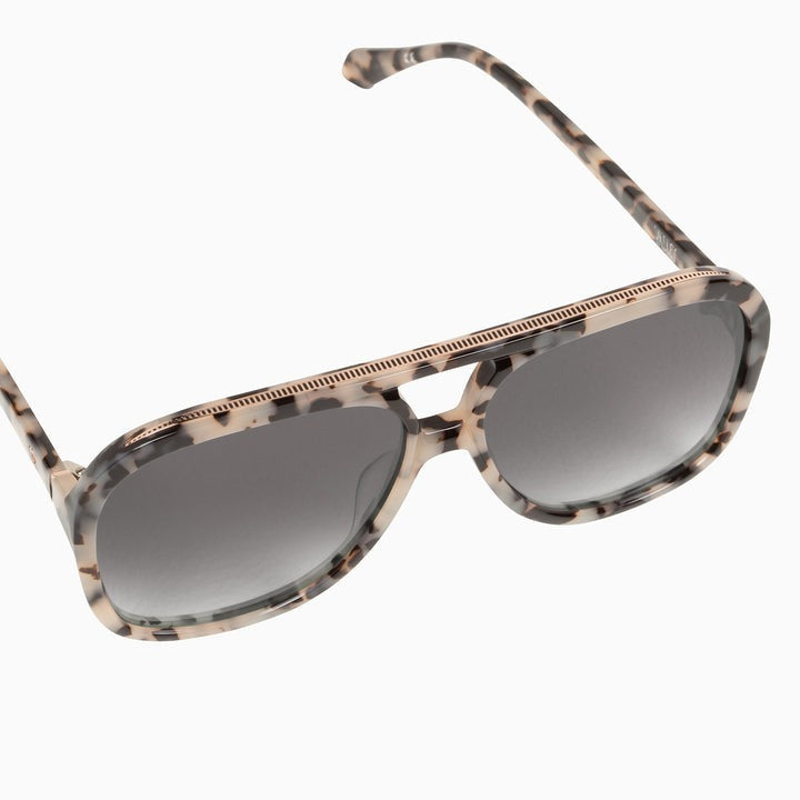 Vally | Bang Ivory Tort w. Rose Gold Metal Trim