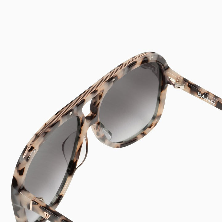 Vally | Bang Ivory Tort w. Rose Gold Metal Trim