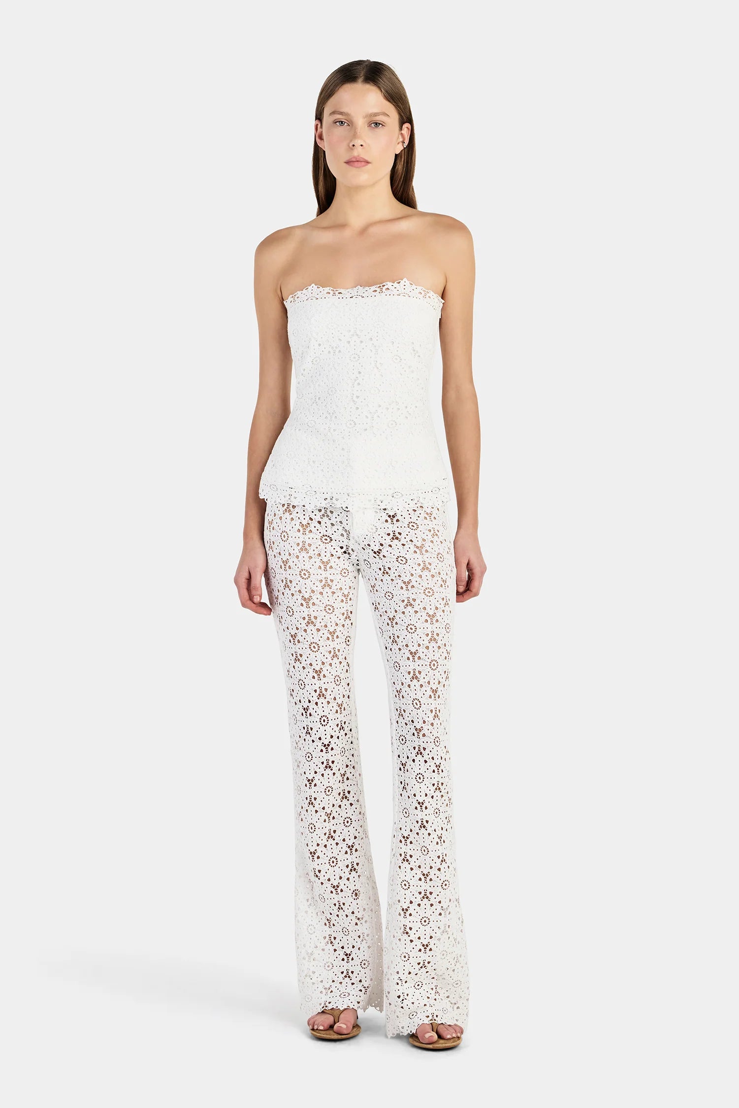 Loco Lace Bustier - Ivory