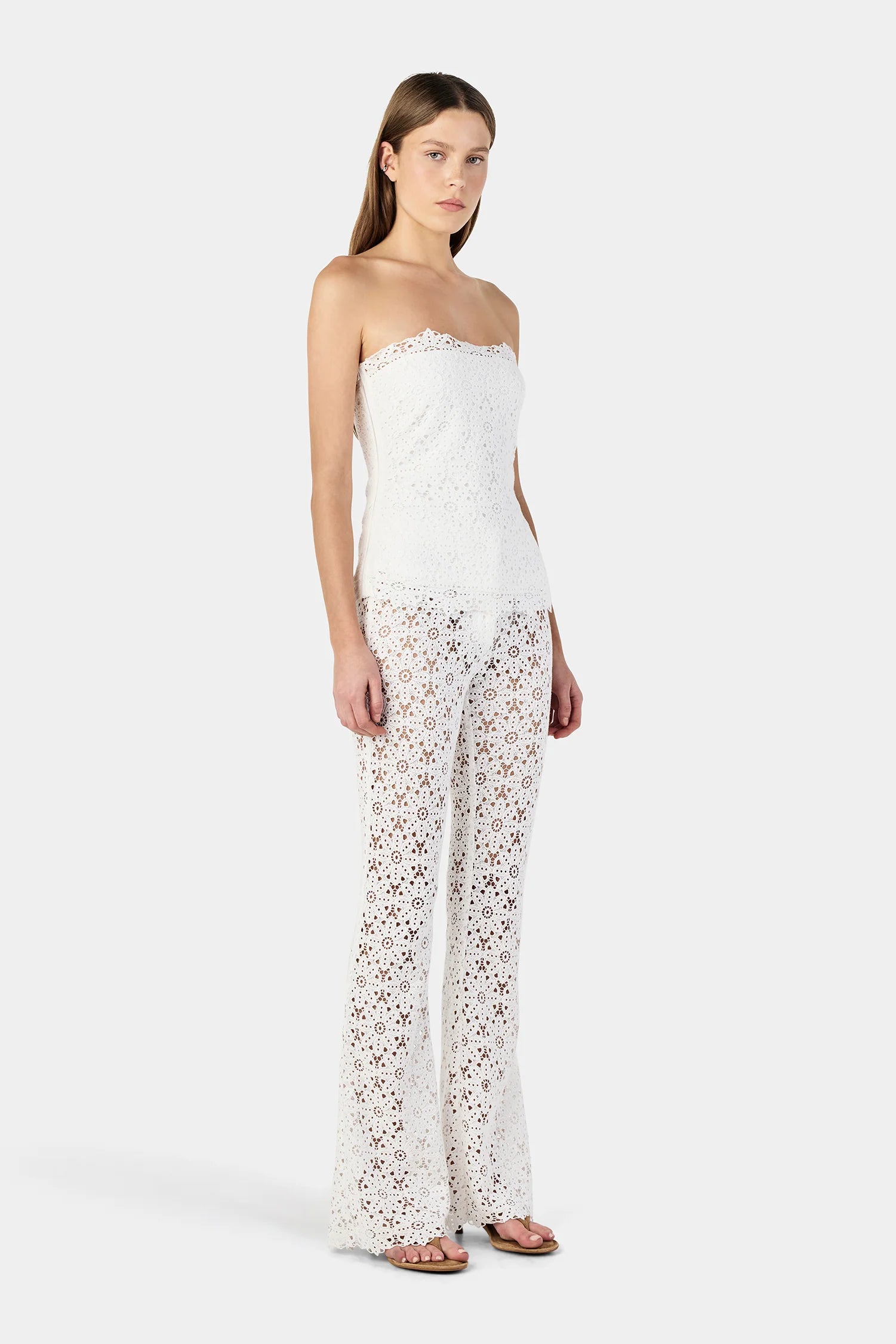 Loco Lace Bustier - Ivory