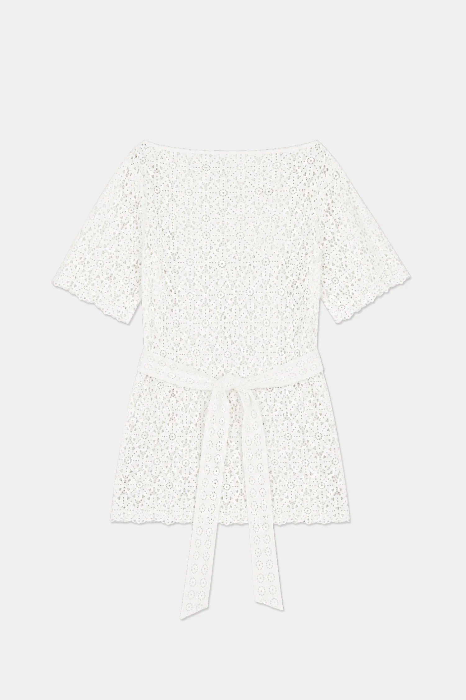 Hansen & Gretel | Marla Lace Tunic Top - Ivory