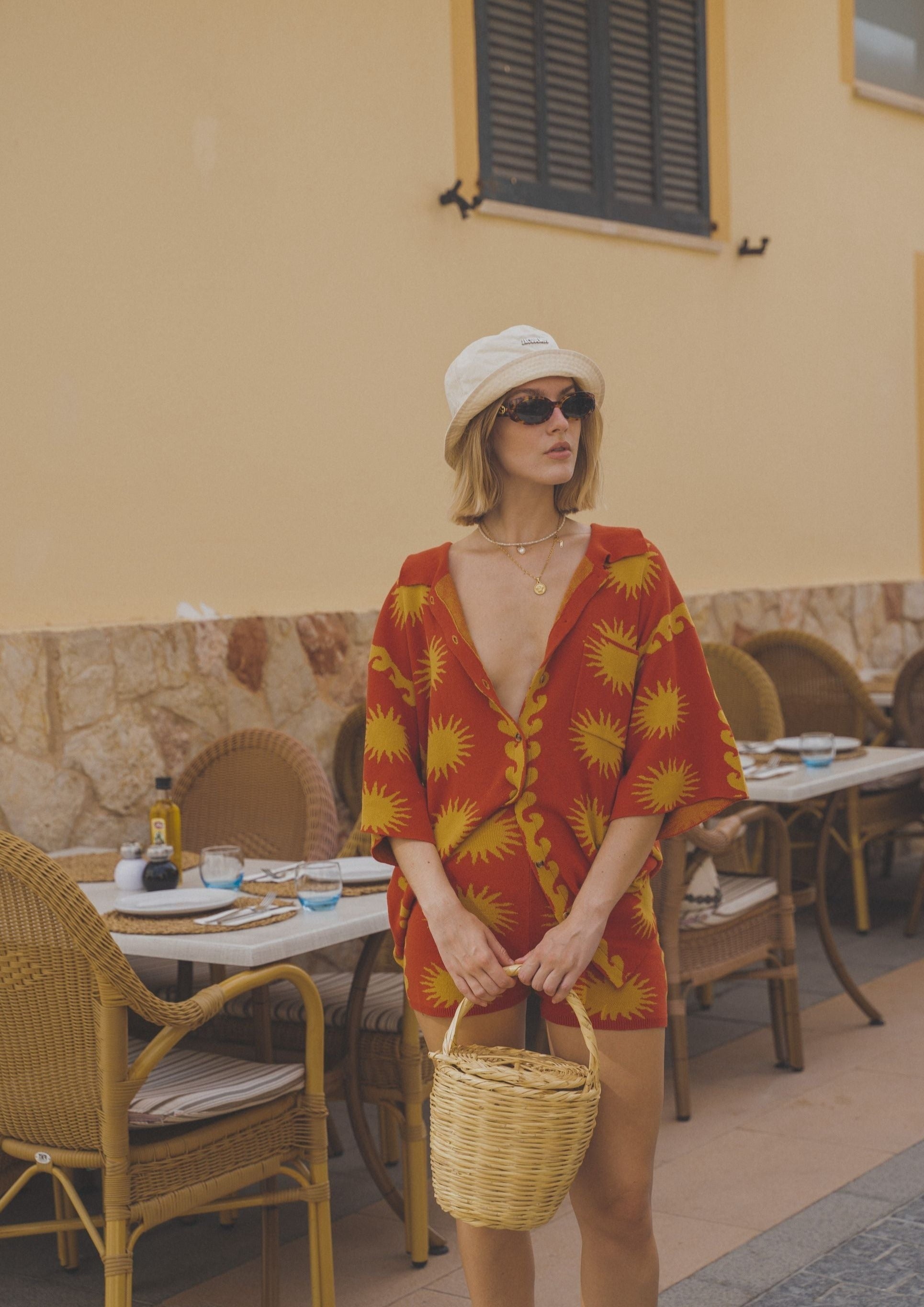 Ciao Ciao Vacation | Red Sun Shirt