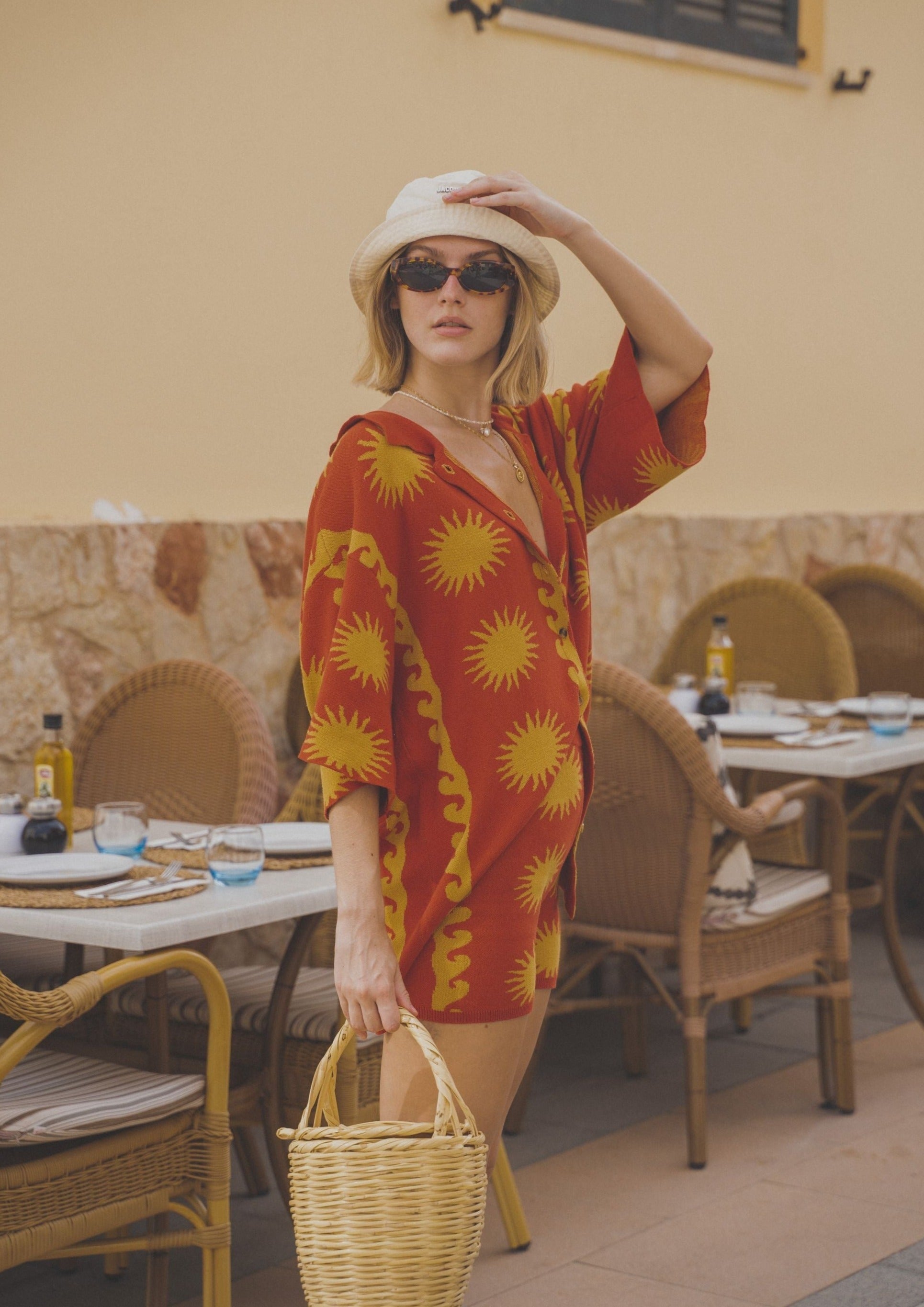 Ciao Ciao Vacation | Red Sun Shirt