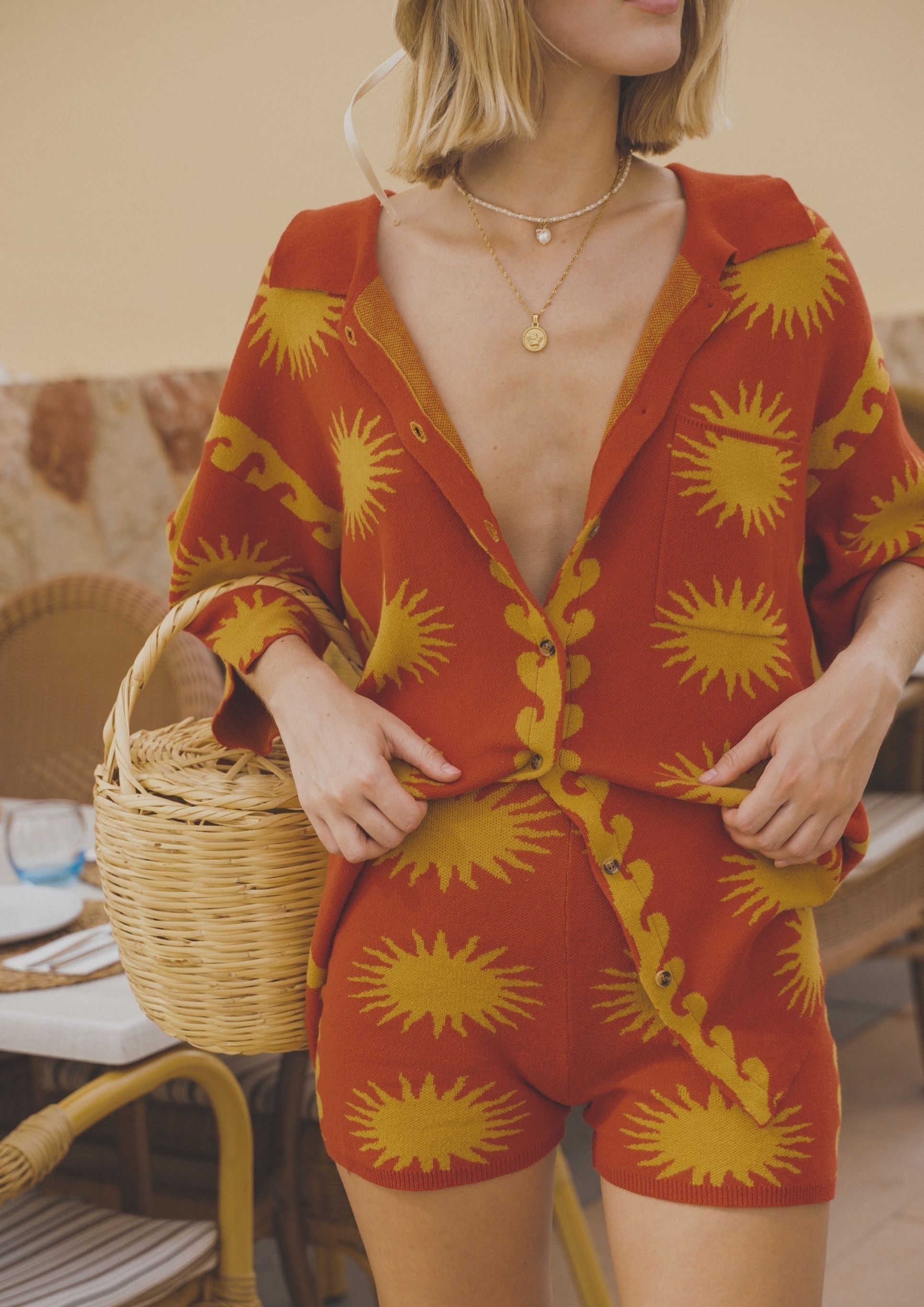 Ciao Ciao Vacation | Red Sun Shirt