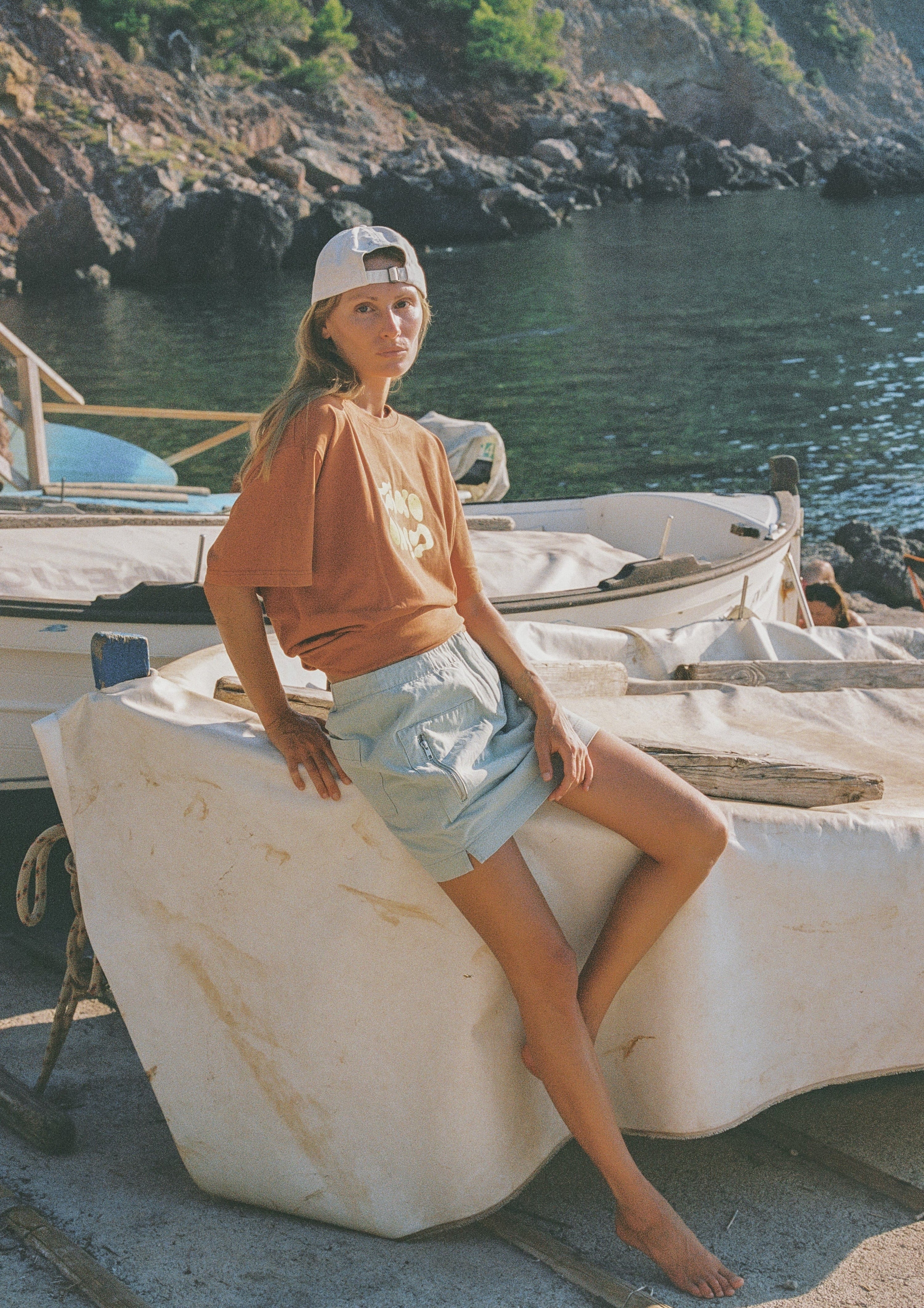 Ciao Ciao Vacation | Lava Oversized Tee