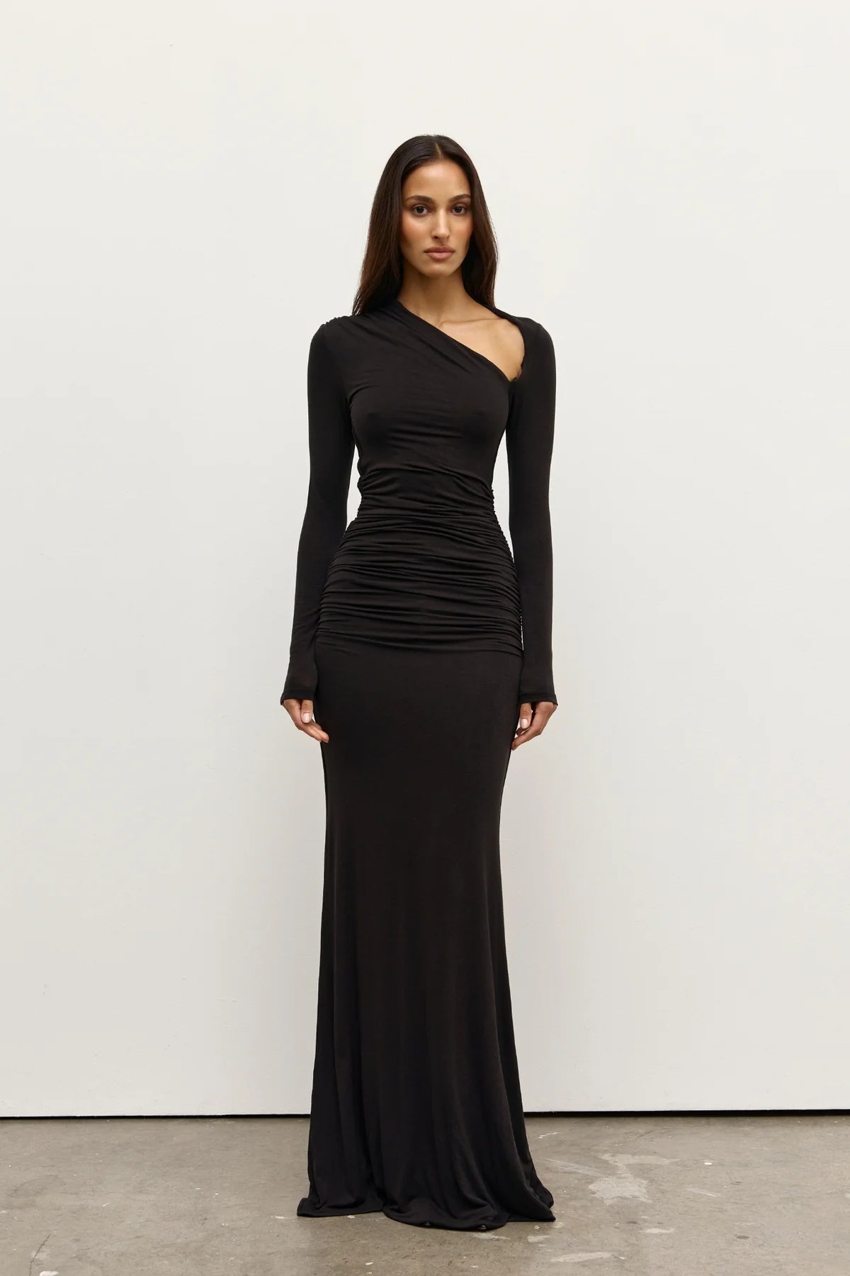 Bayse Brand | Inaya Maxi Dress - Shadow