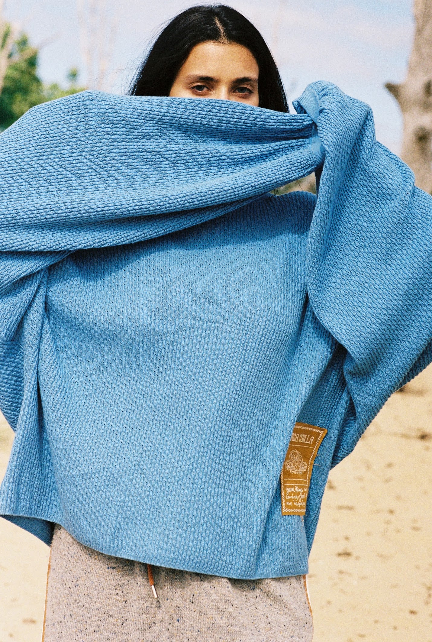 Kinga Csilla | Pomiciare Canto Knit Jumper - Blue