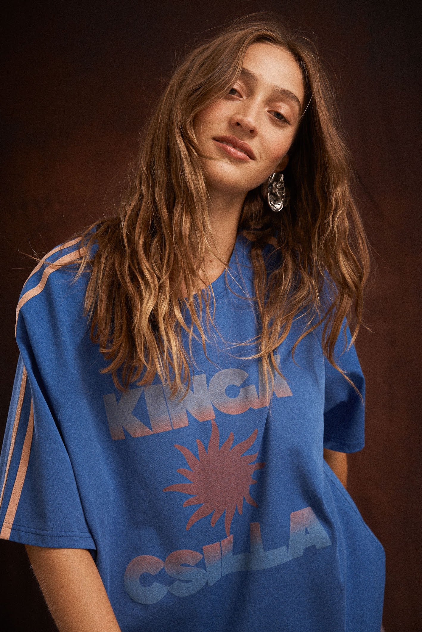 Kinga Csilla | Sunset Tee - Blue