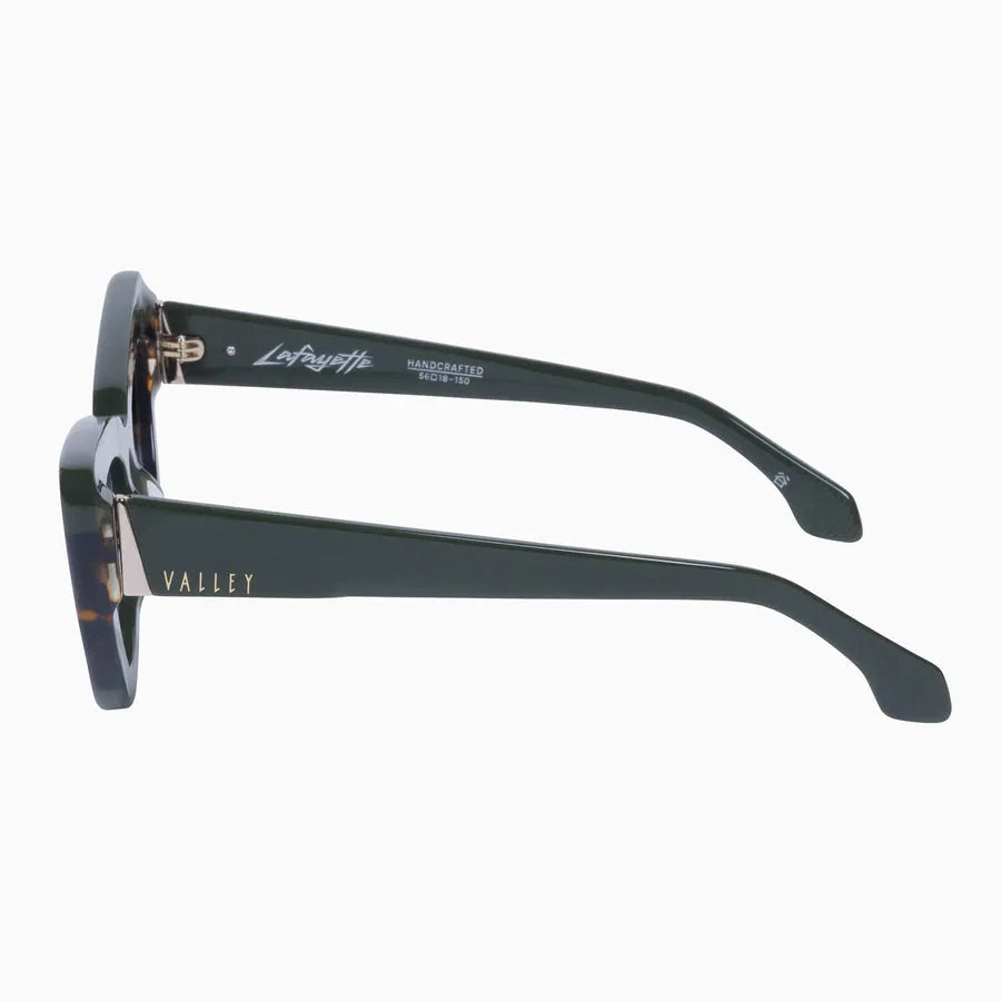 Valley | Lafayette Army Green Clear Tort Splice