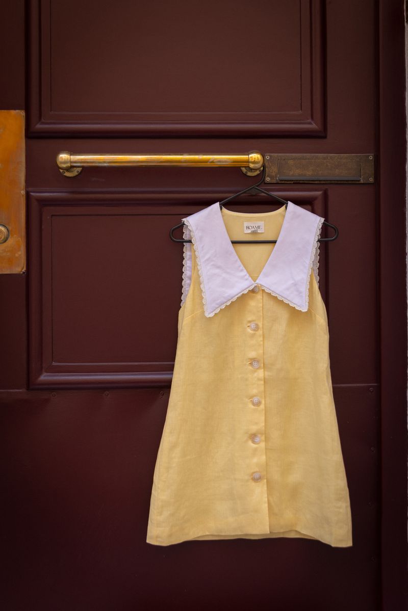 Roame | Valentina Mini Dress - Limoncello