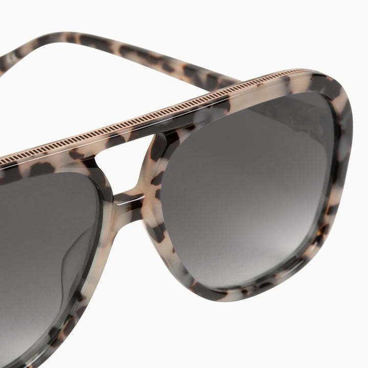 Vally | Bang Ivory Tort w. Rose Gold Metal Trim