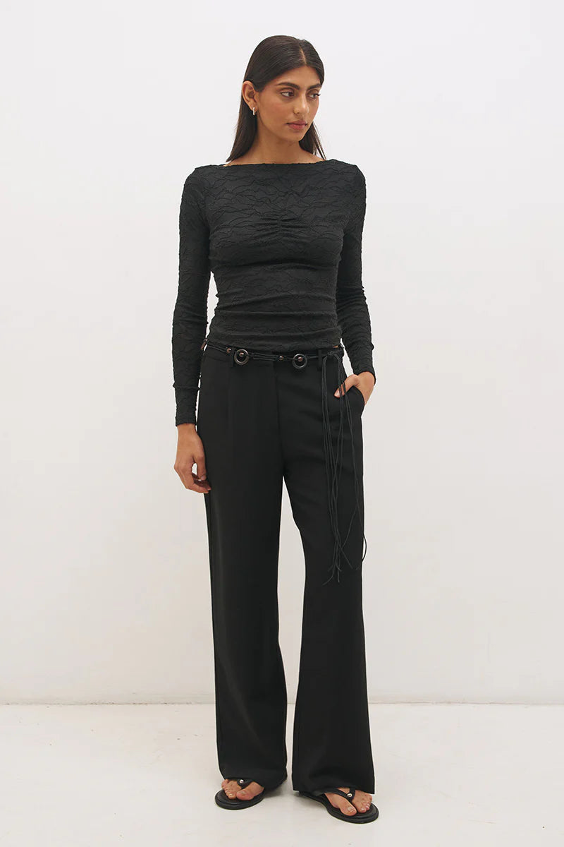 Mon Renn | Willow Top - Black