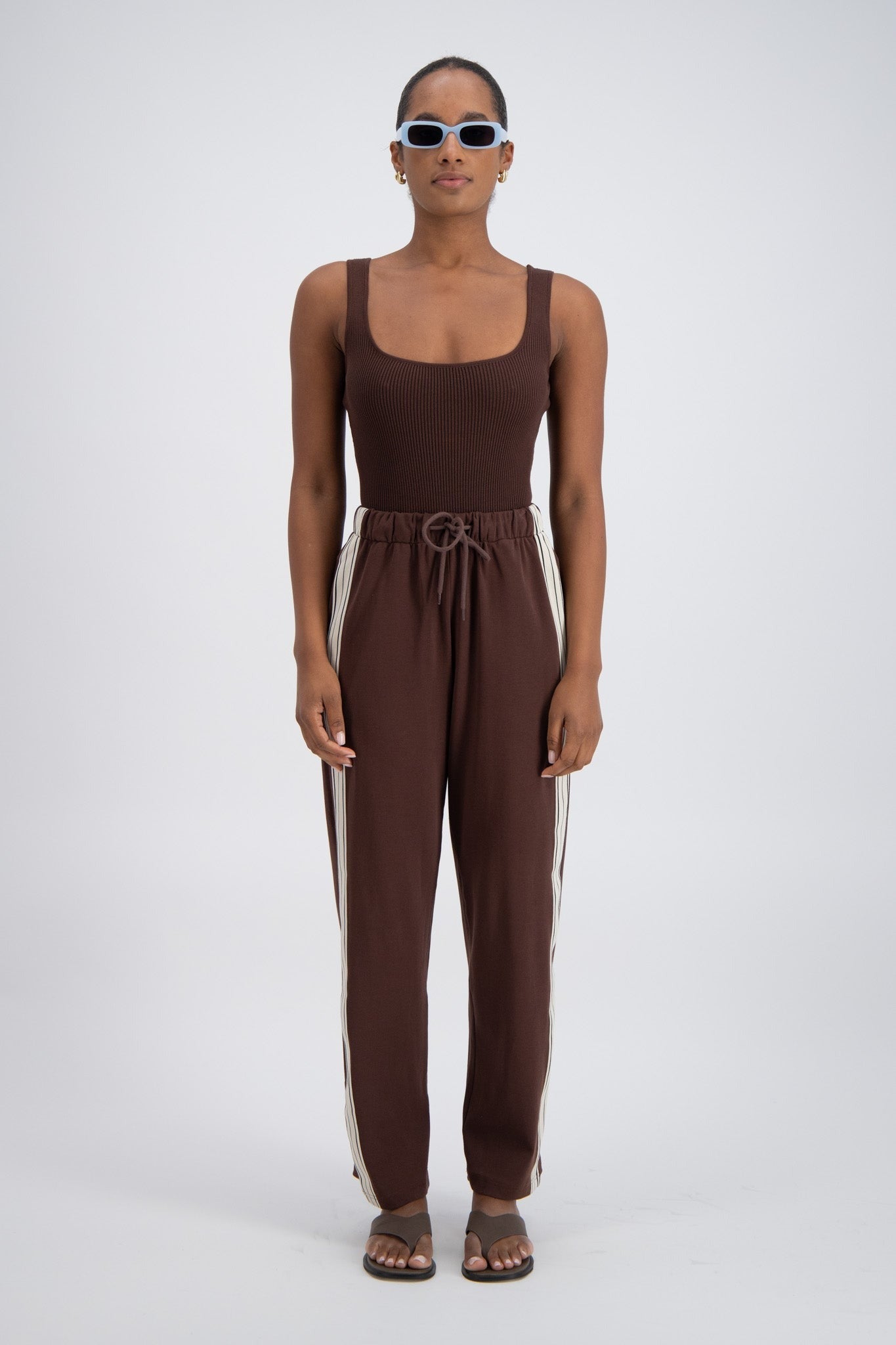 Jasmine Alexa | Panarea Trackpant Brown