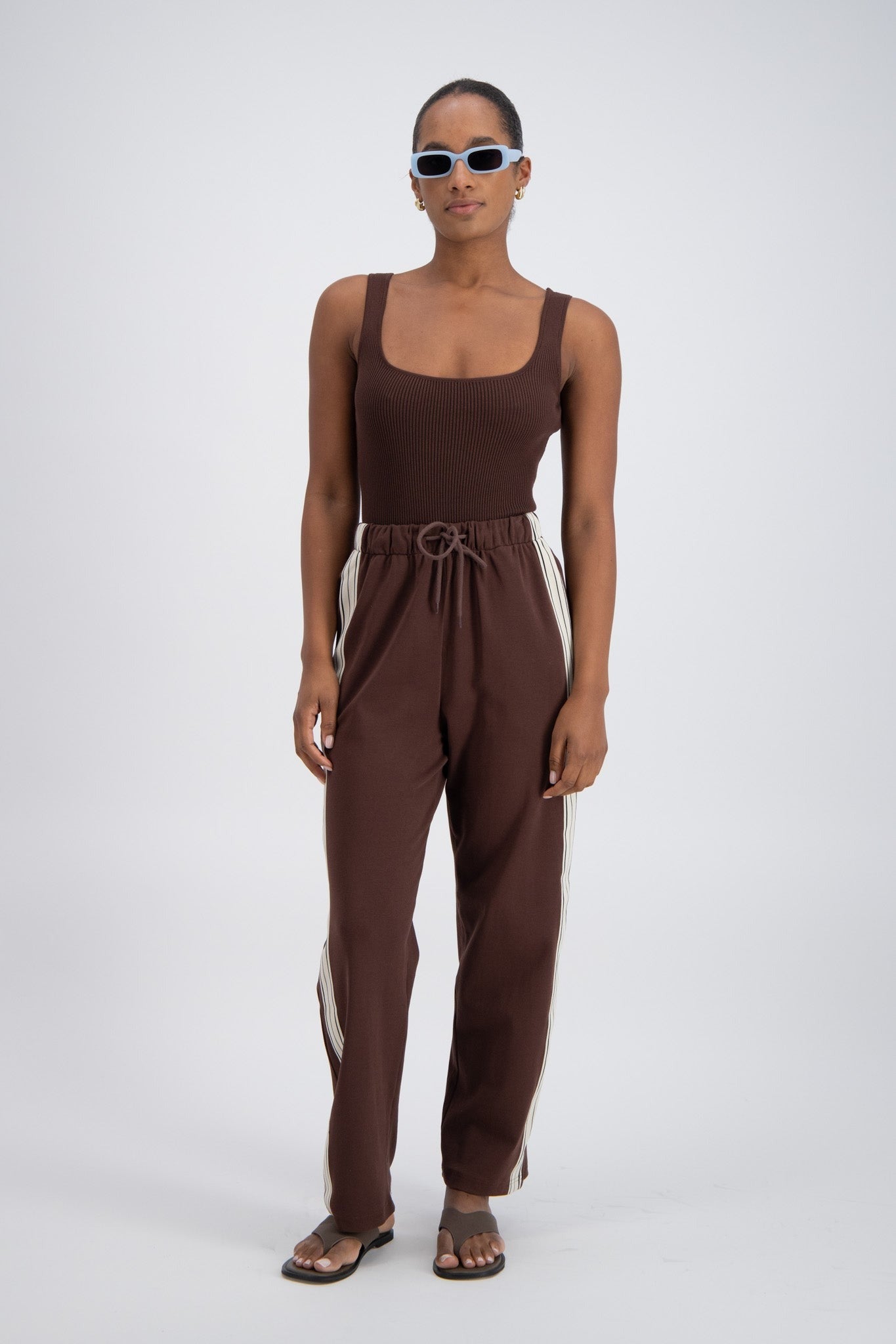 Jasmine Alexa | Panarea Trackpant Brown