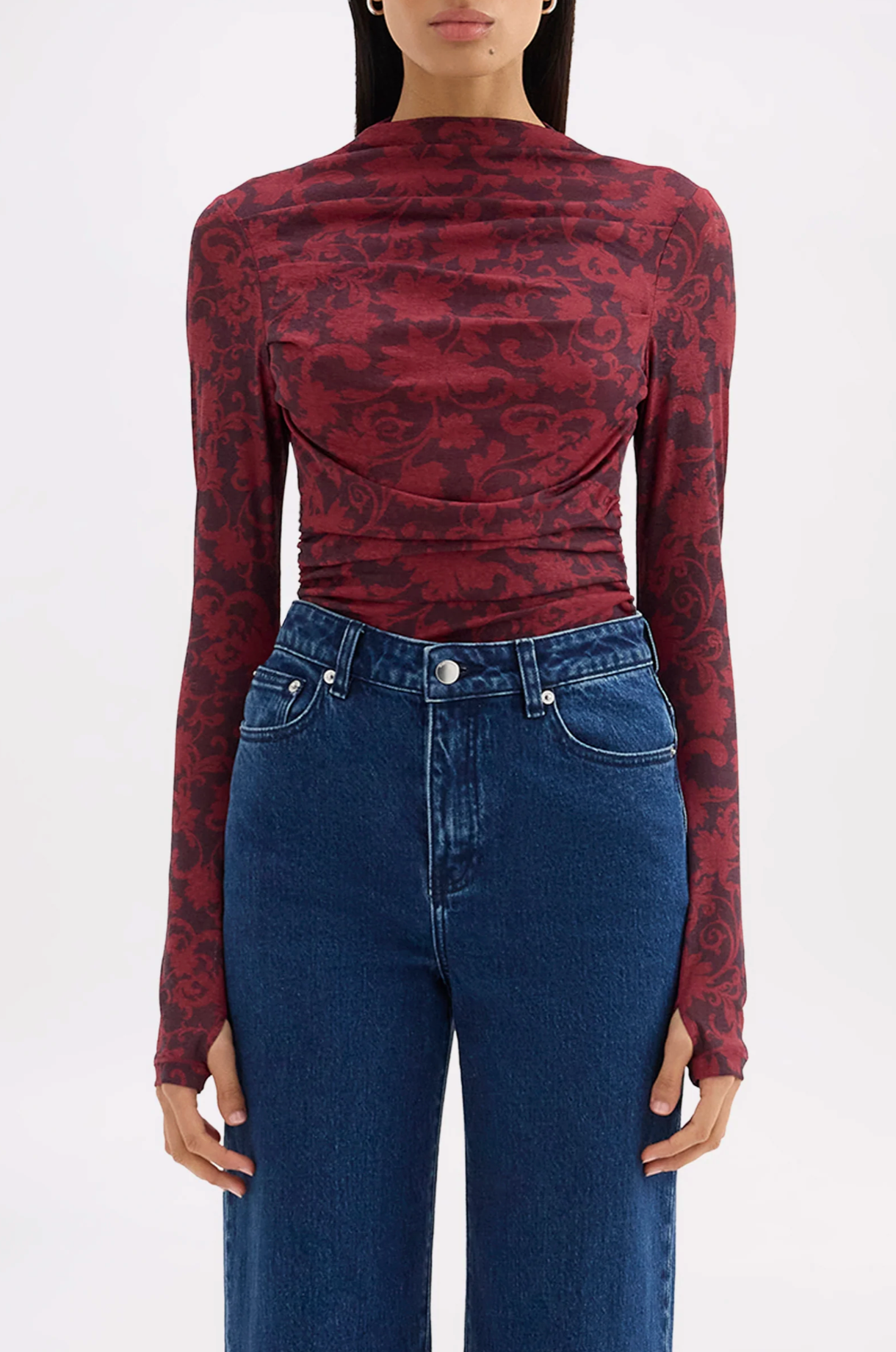 Nude Lucy | Clementine Mesh Top - Clementine