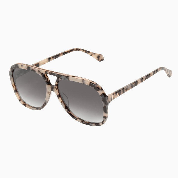 Vally | Bang Ivory Tort w. Rose Gold Metal Trim