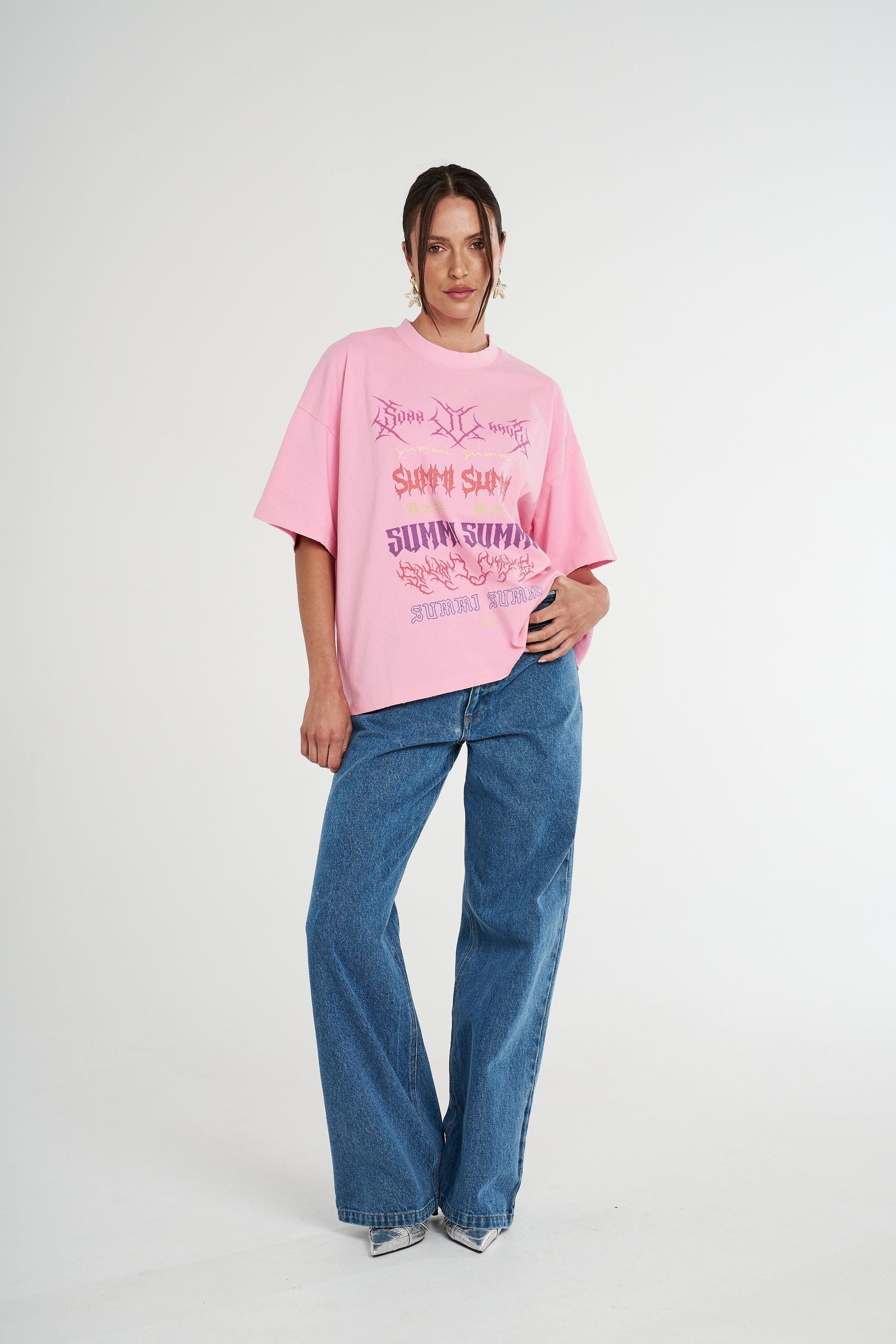 Summi Summi | Band Tee - Pink