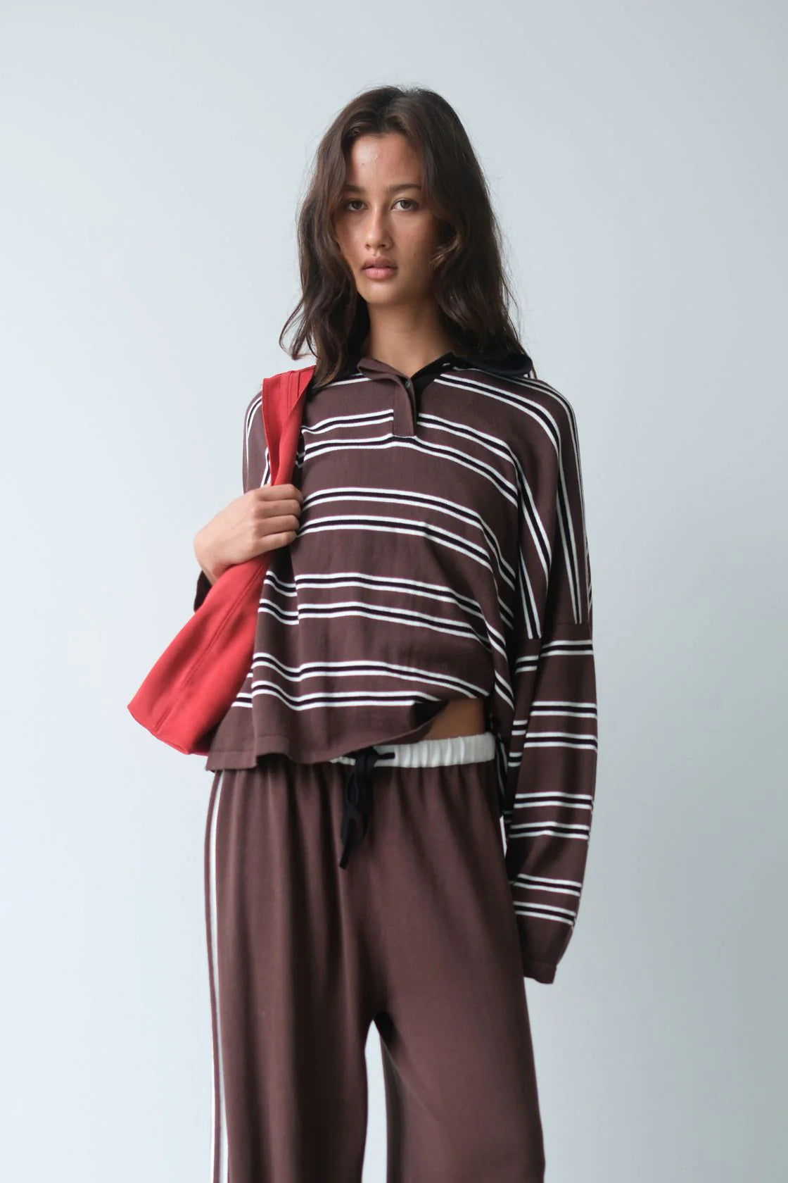 Arcaa Movement | Rayne Knit Jersey - Espresso
