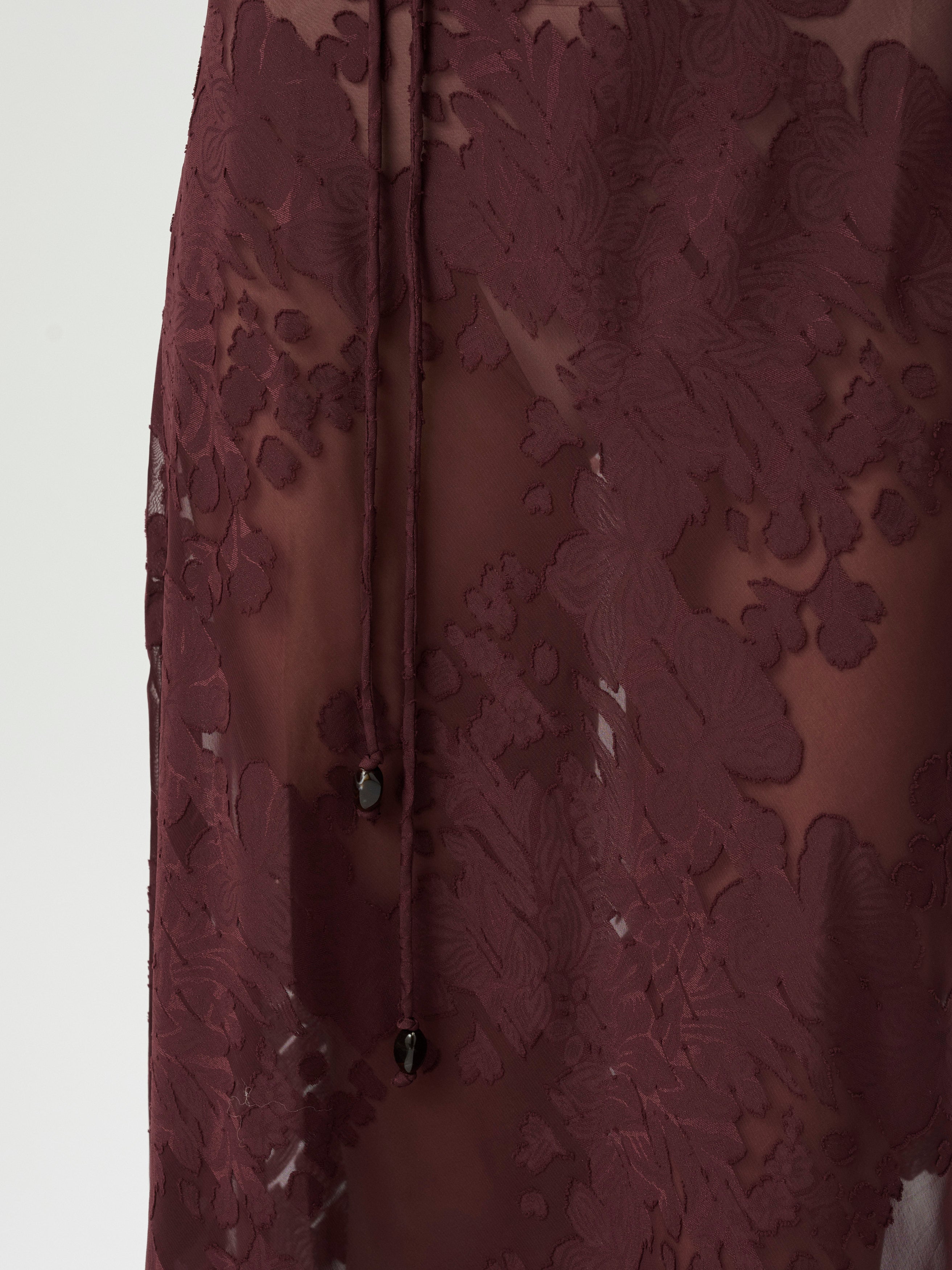 Roame | Capri Dress - Mulburry Jacquard
