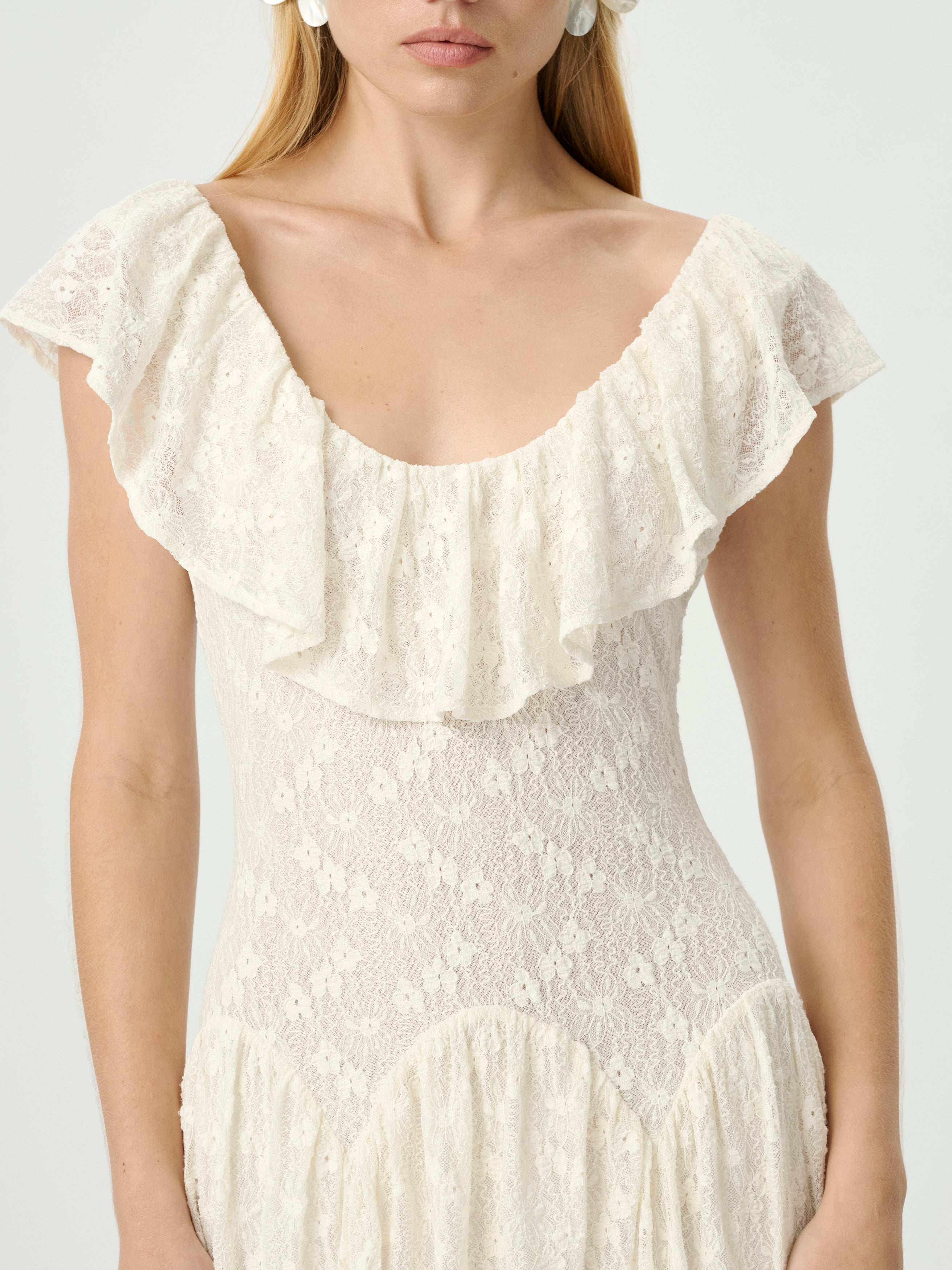 Roame | Daisie Dress - Cameo Lace