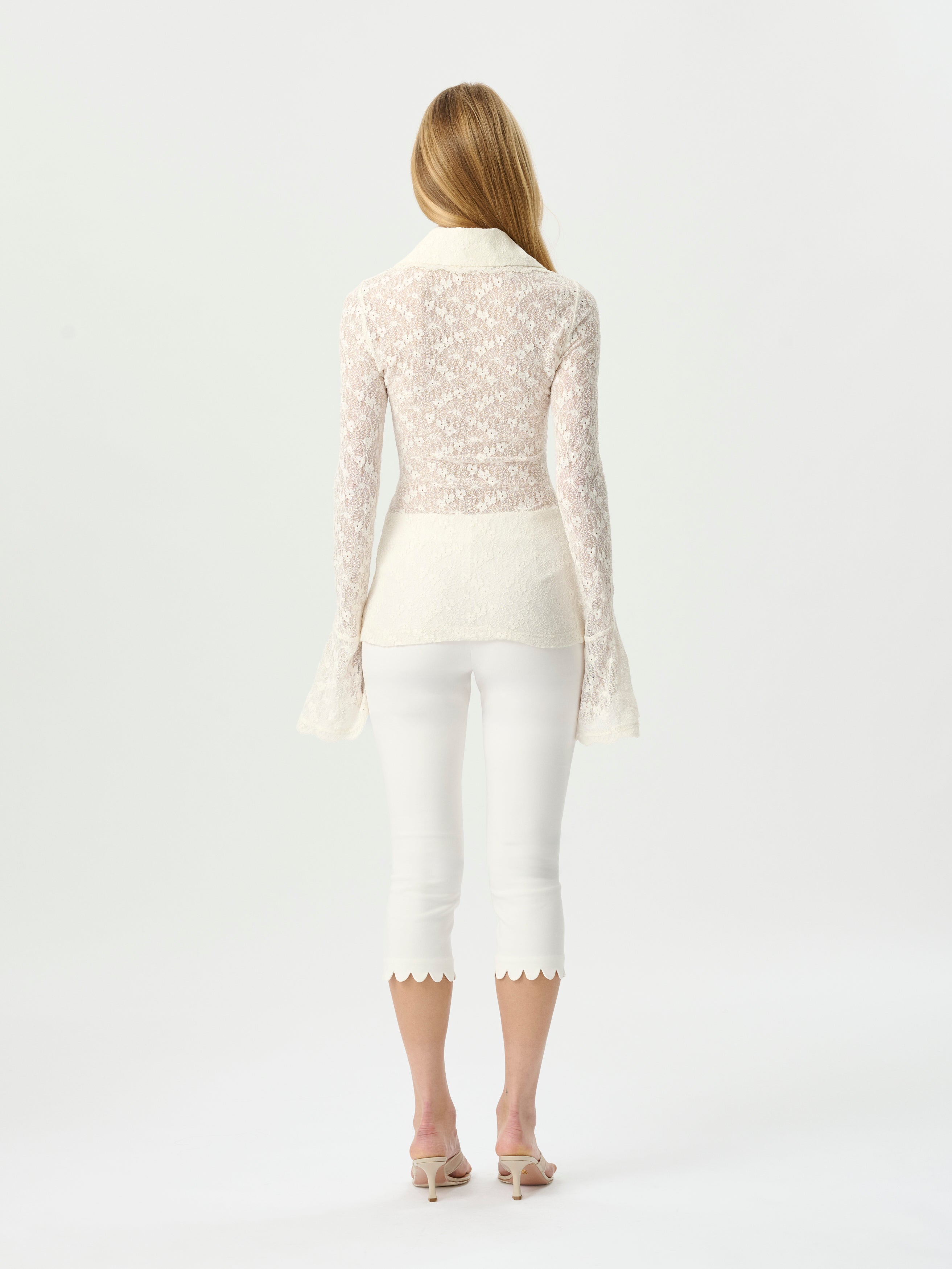 Roame | Daisie Shirt - Cameo Lace