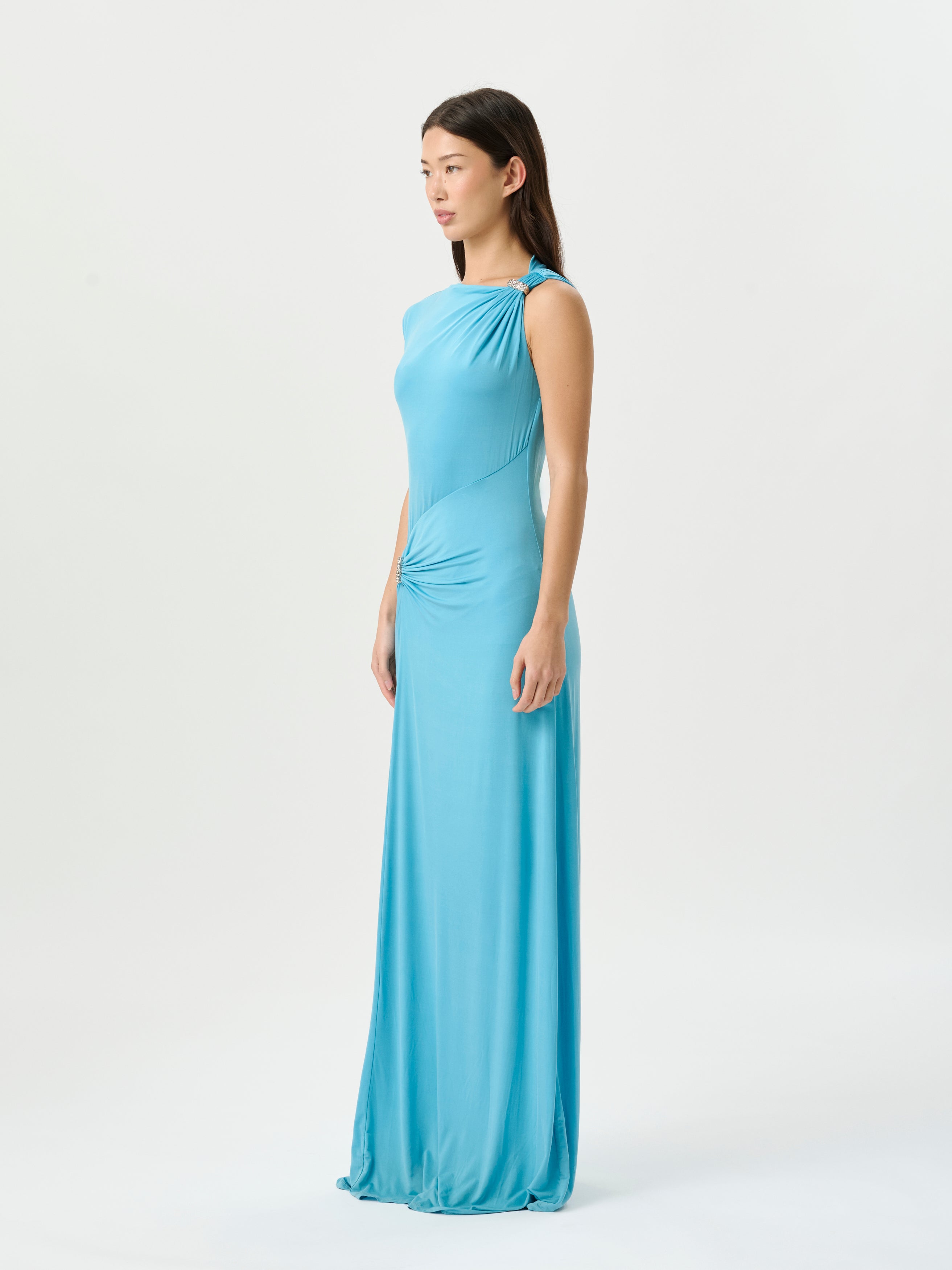 Roame | Gloria Gown - Aquamarine